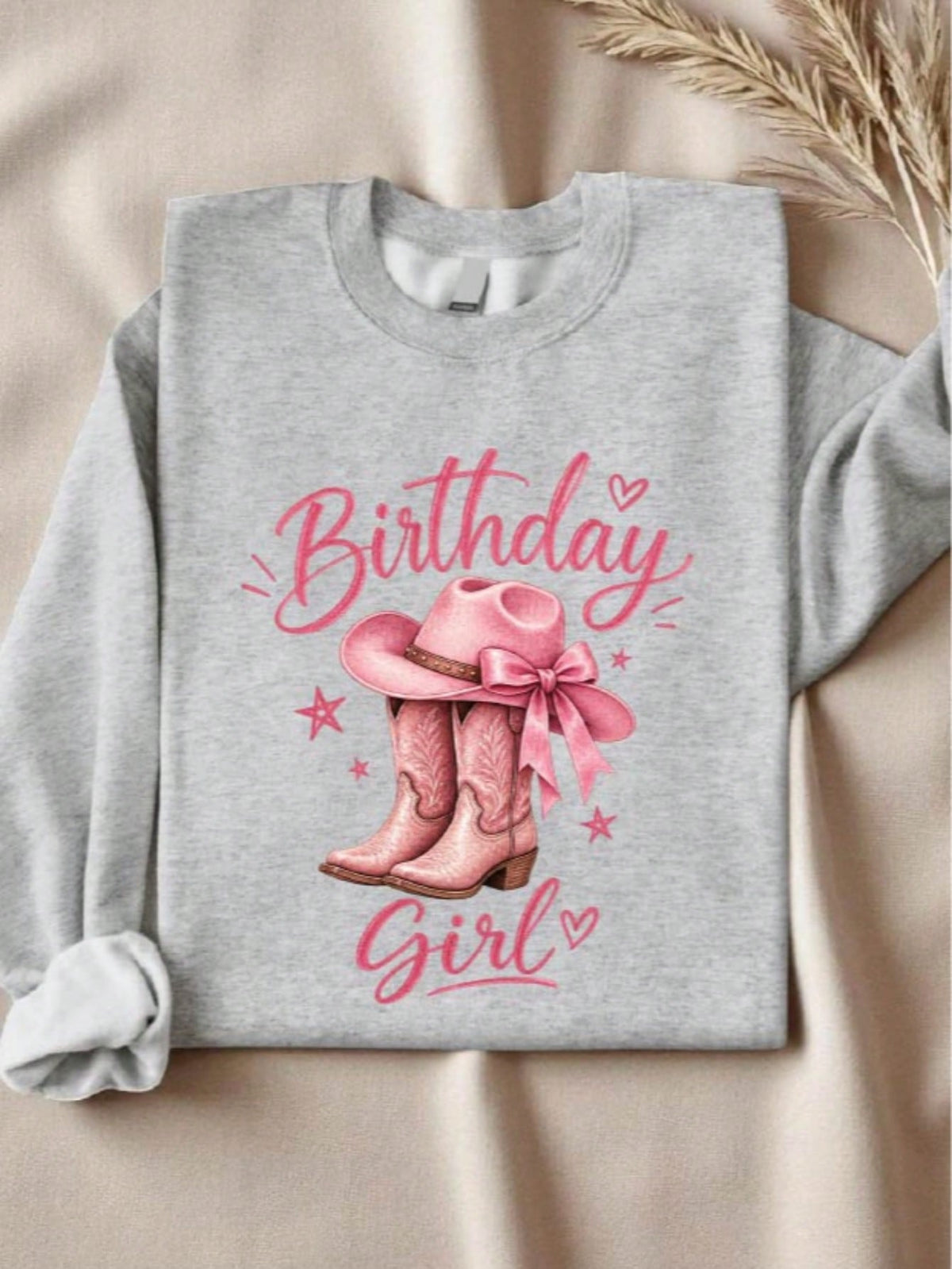 Birthday Girl Western Sweatshirt