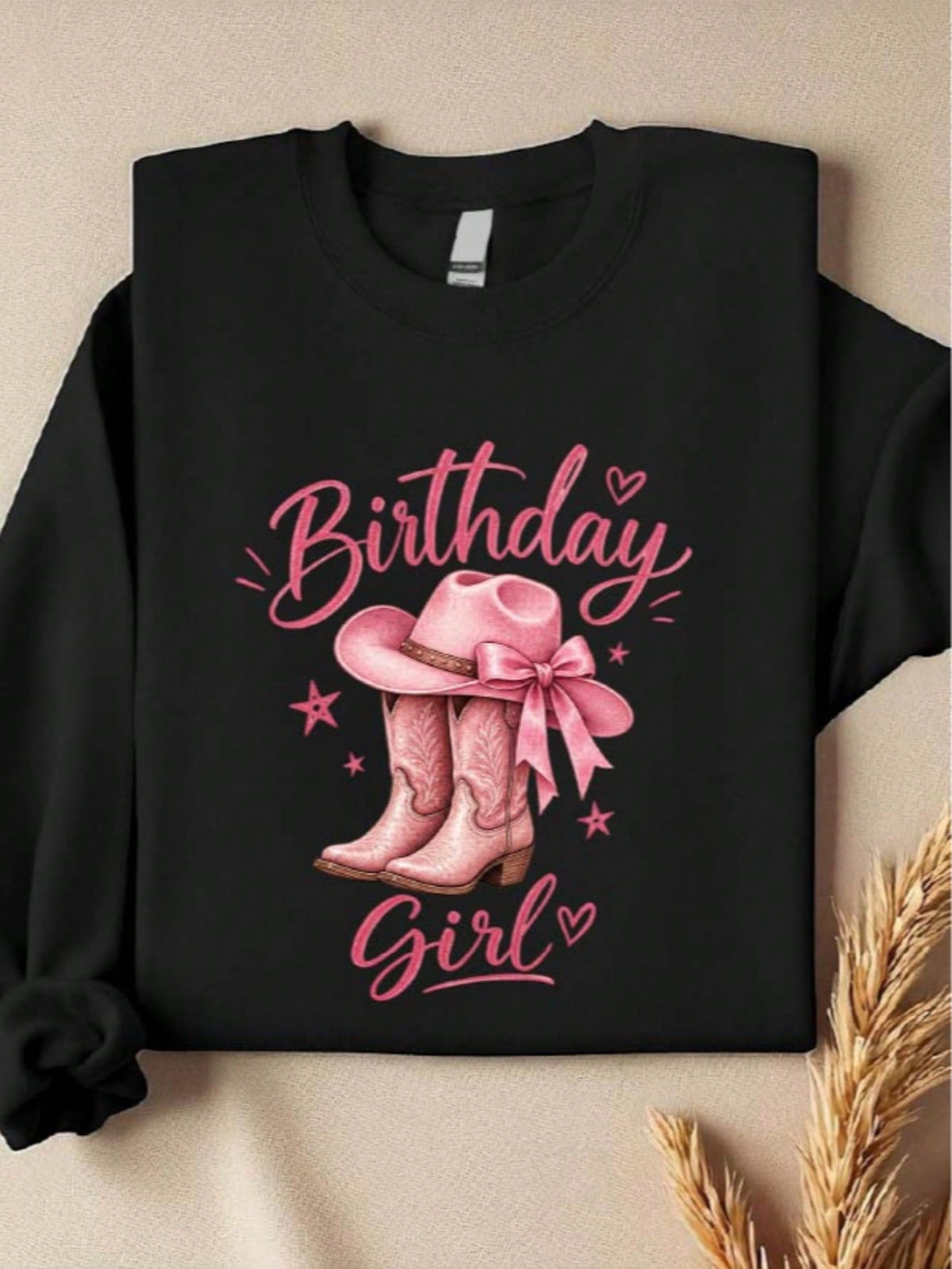 Birthday Girl Western Sweatshirt