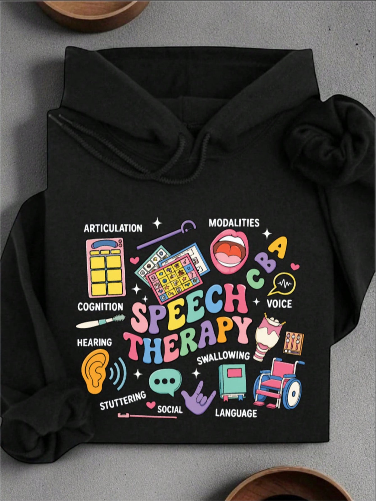 Speech Therapy Unisex Hooded Hoodie