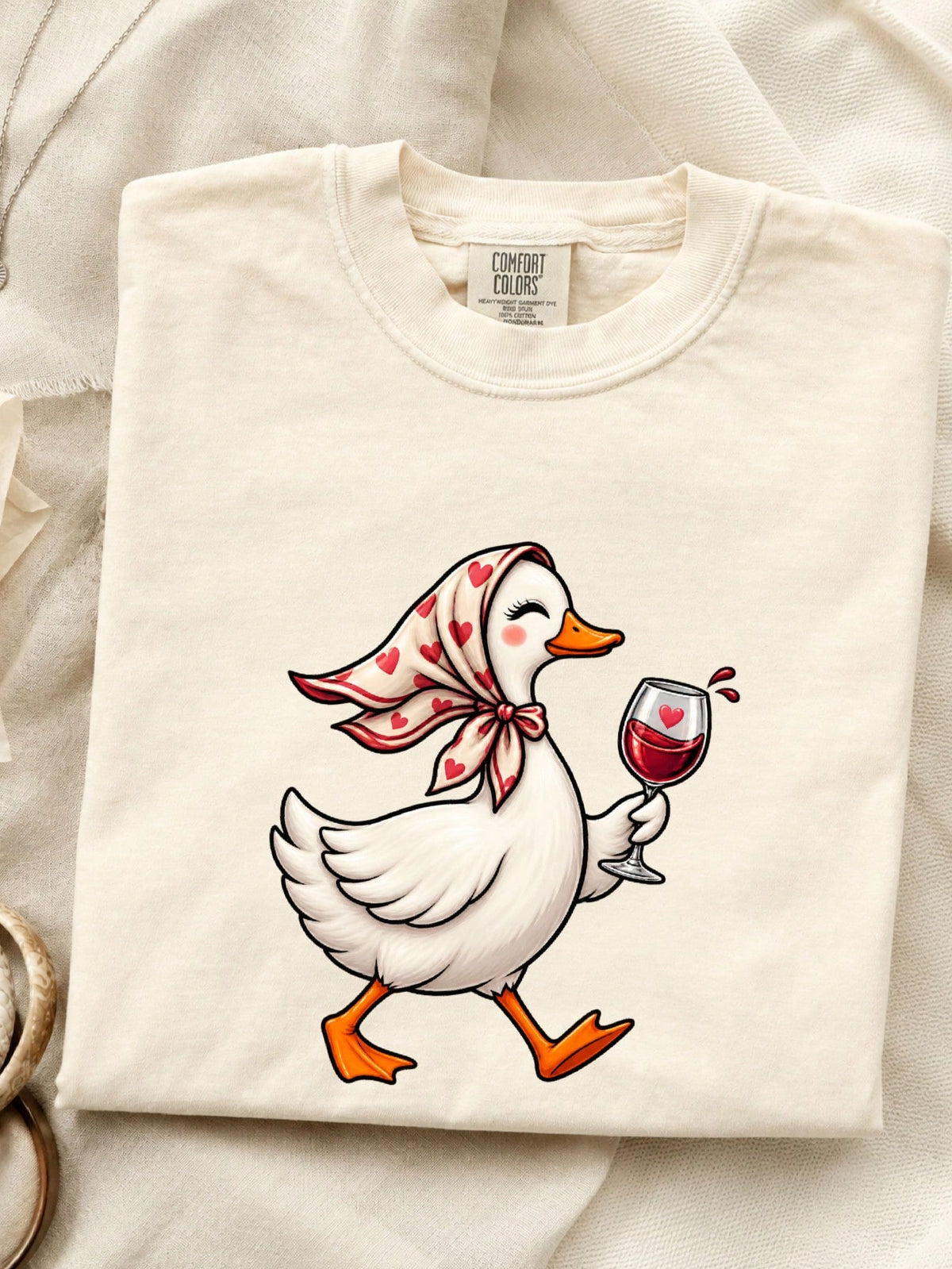 Happy Goose Lady T-Shirt