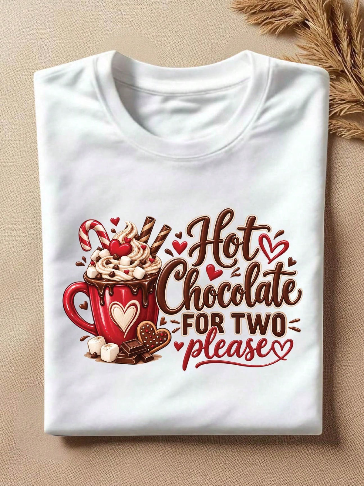 Hot Chocolate For Two Please T-Shirt
