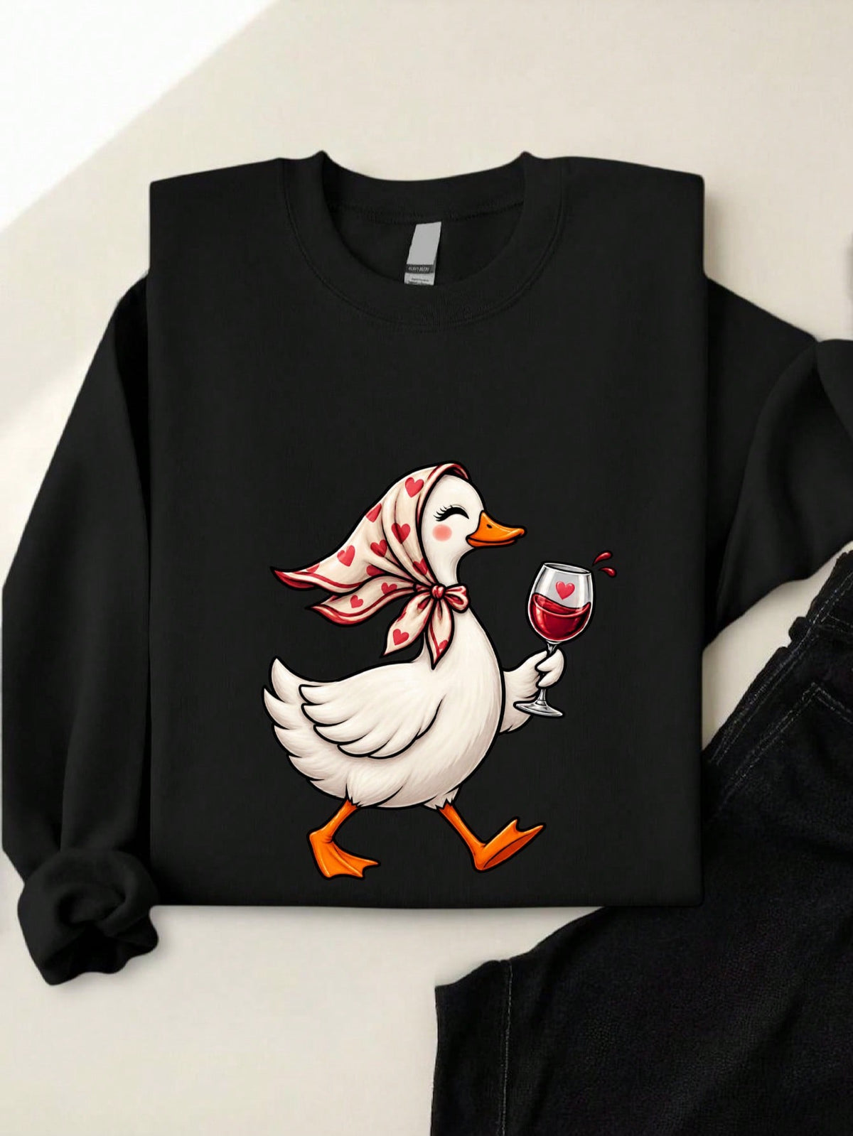 Happy Goose Lady Sweatshirt