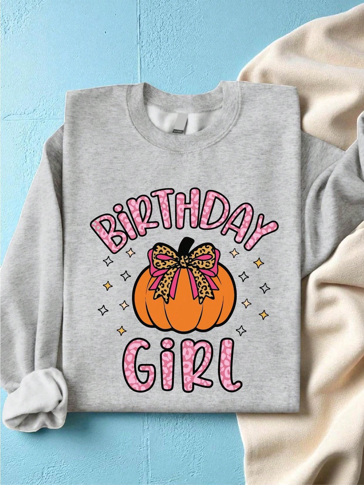 Pumpkin Birthday Girl Sweatshirt