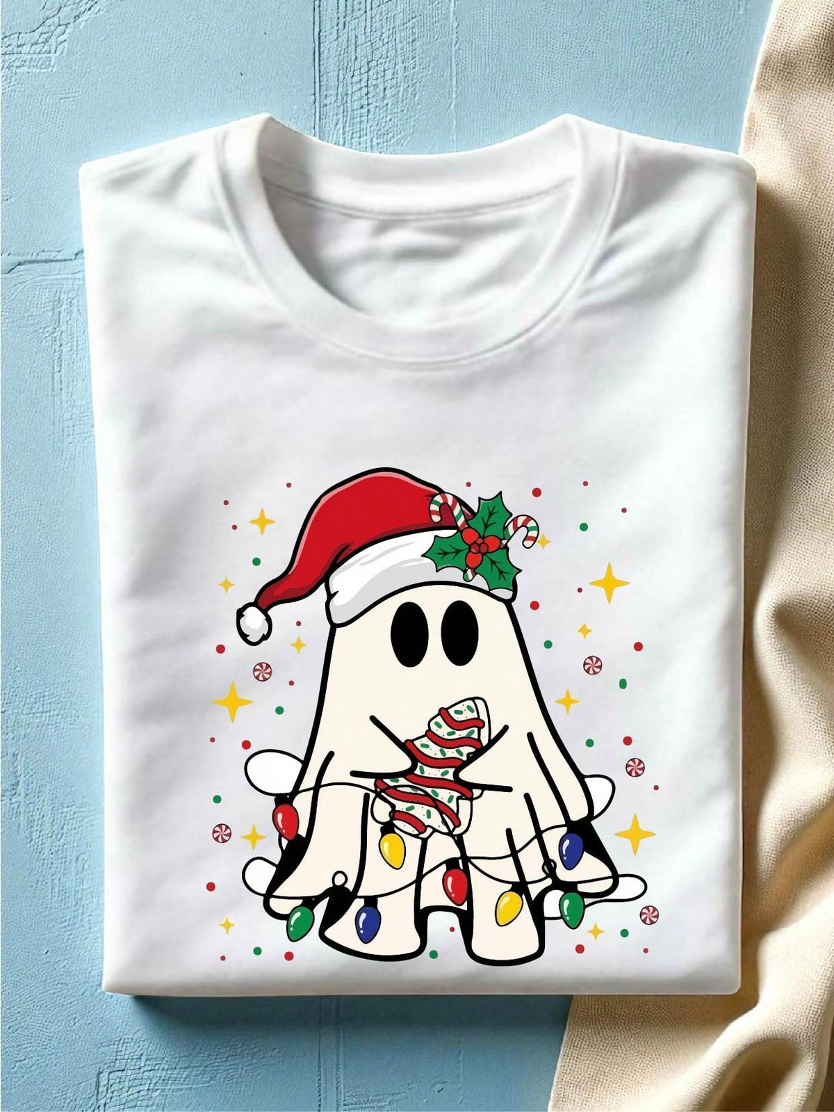 Ghost Santa T-Shirt