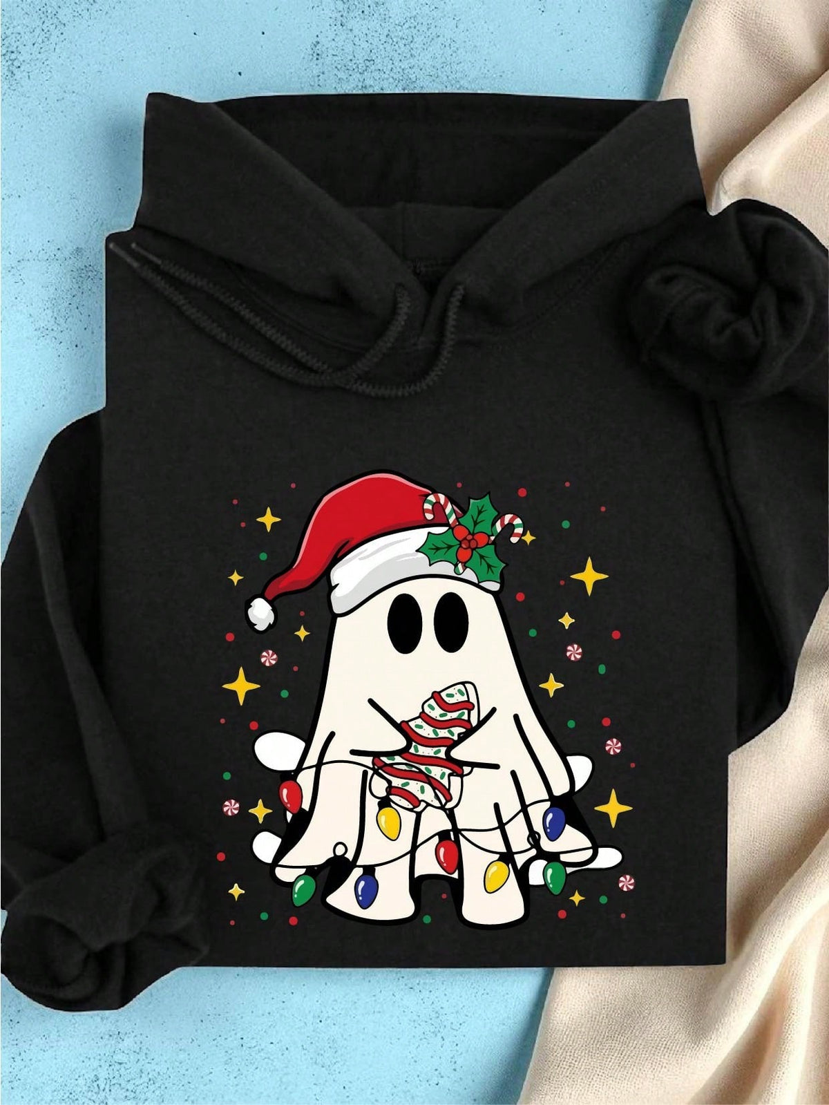 Ghost Santa Hoodie