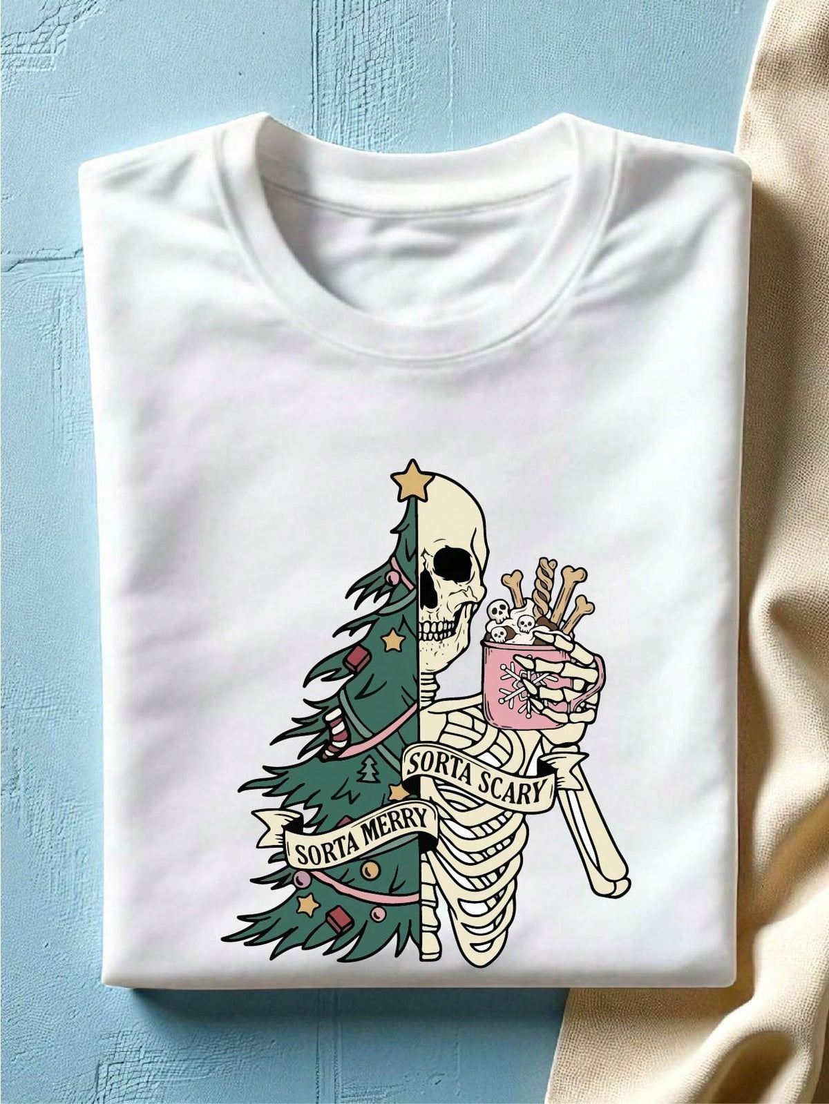 Skeleton Christmas T-Shirt