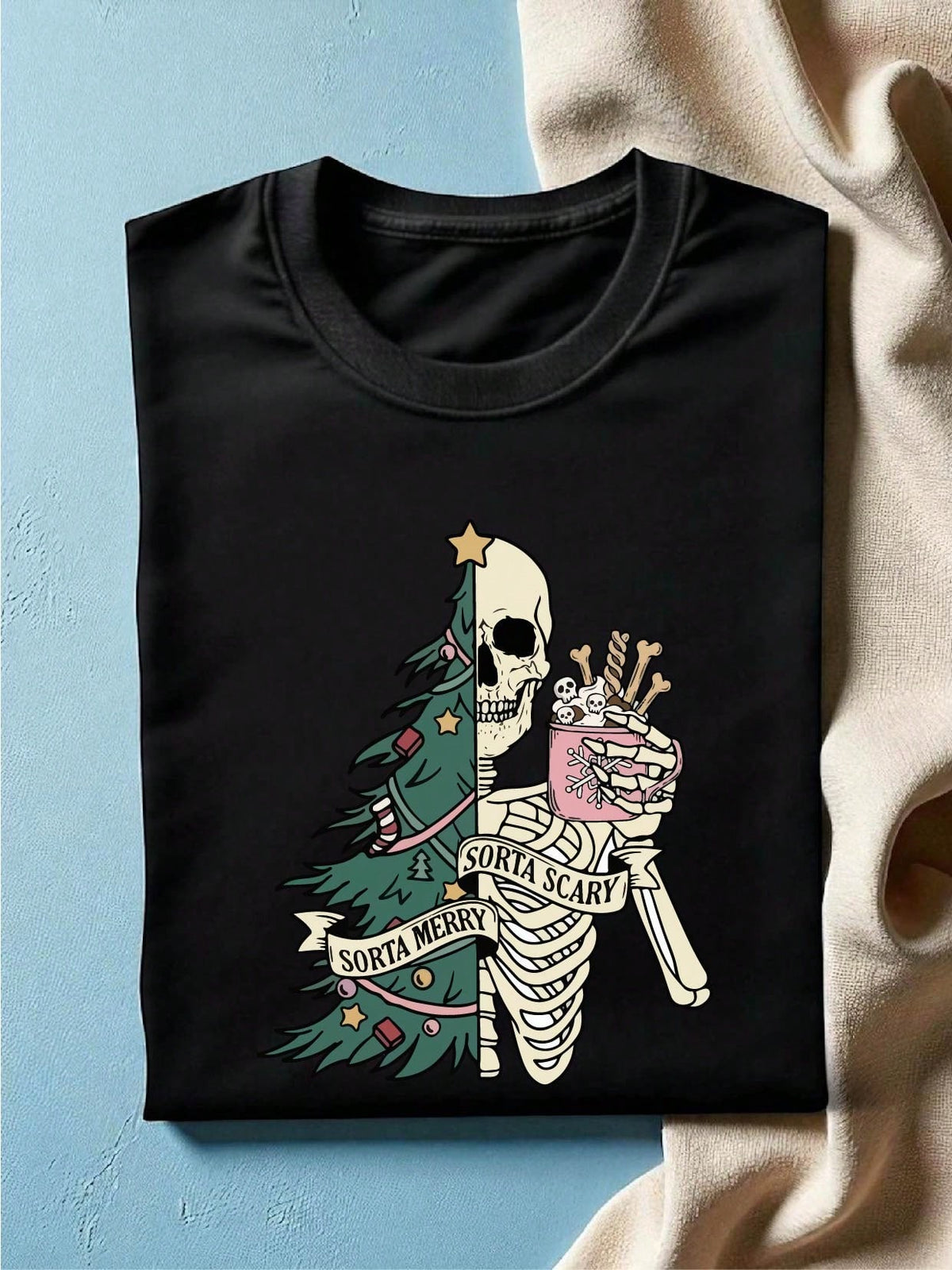 Skeleton Christmas T-Shirt