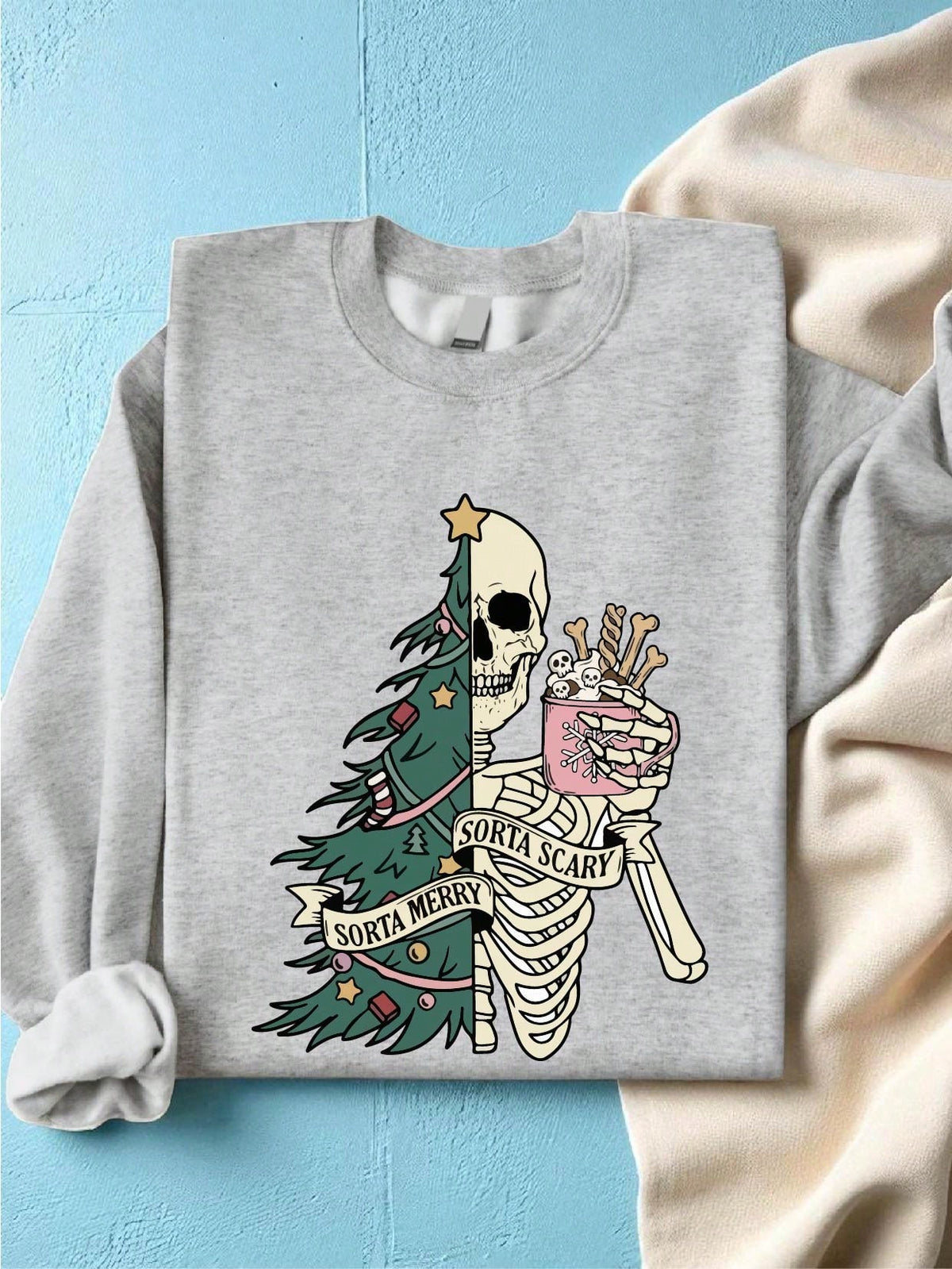 Skeleton Christmas Sweatshirt