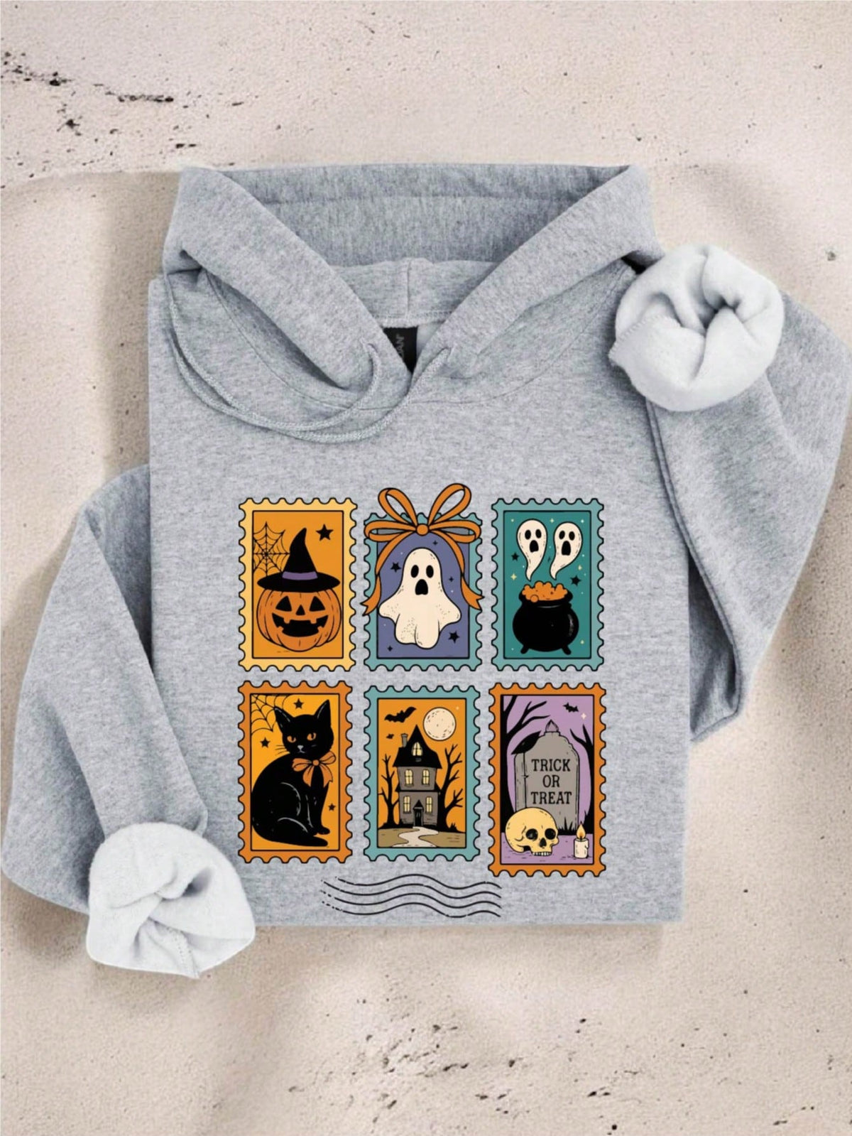 Halloween Stamp Hoodie