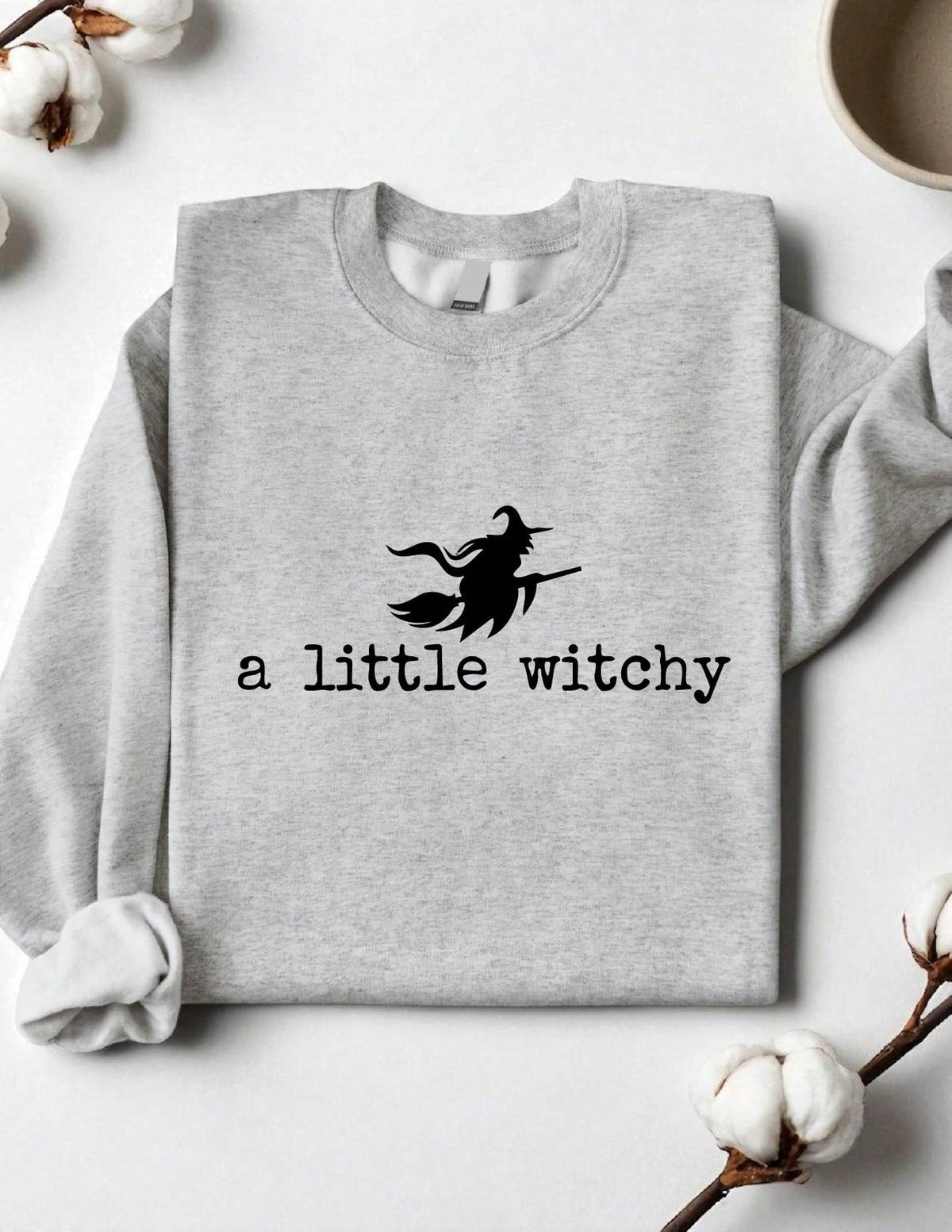 A Little Witchy Halloween Swearer Sweatshirt