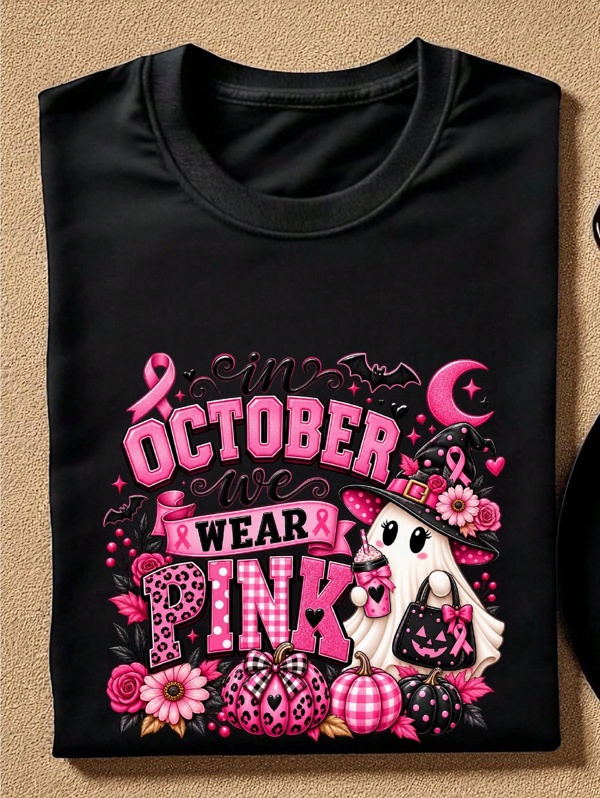 In October We Wear Pink T-Shirt