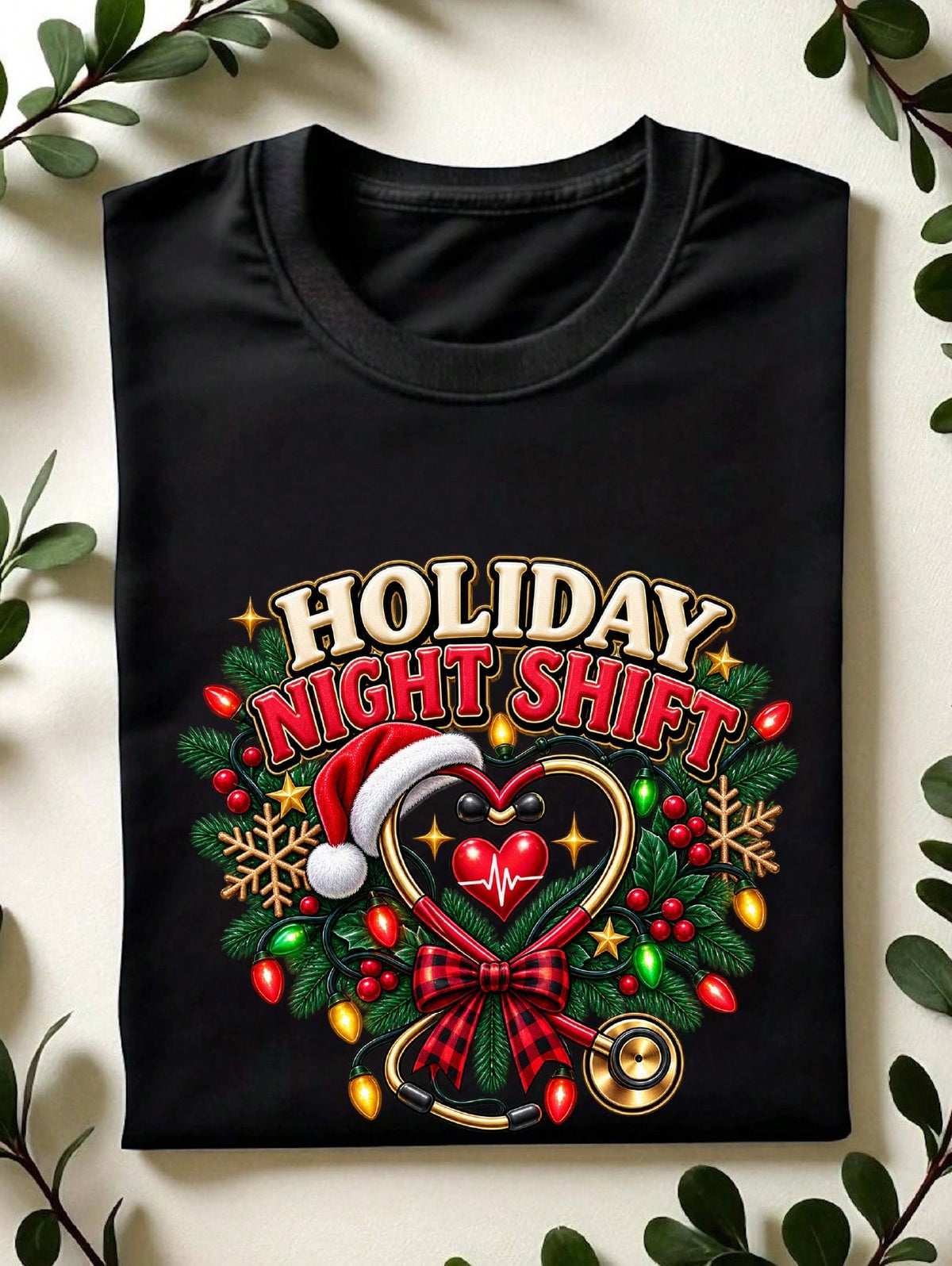 Holiday Night Shift T-Shirt