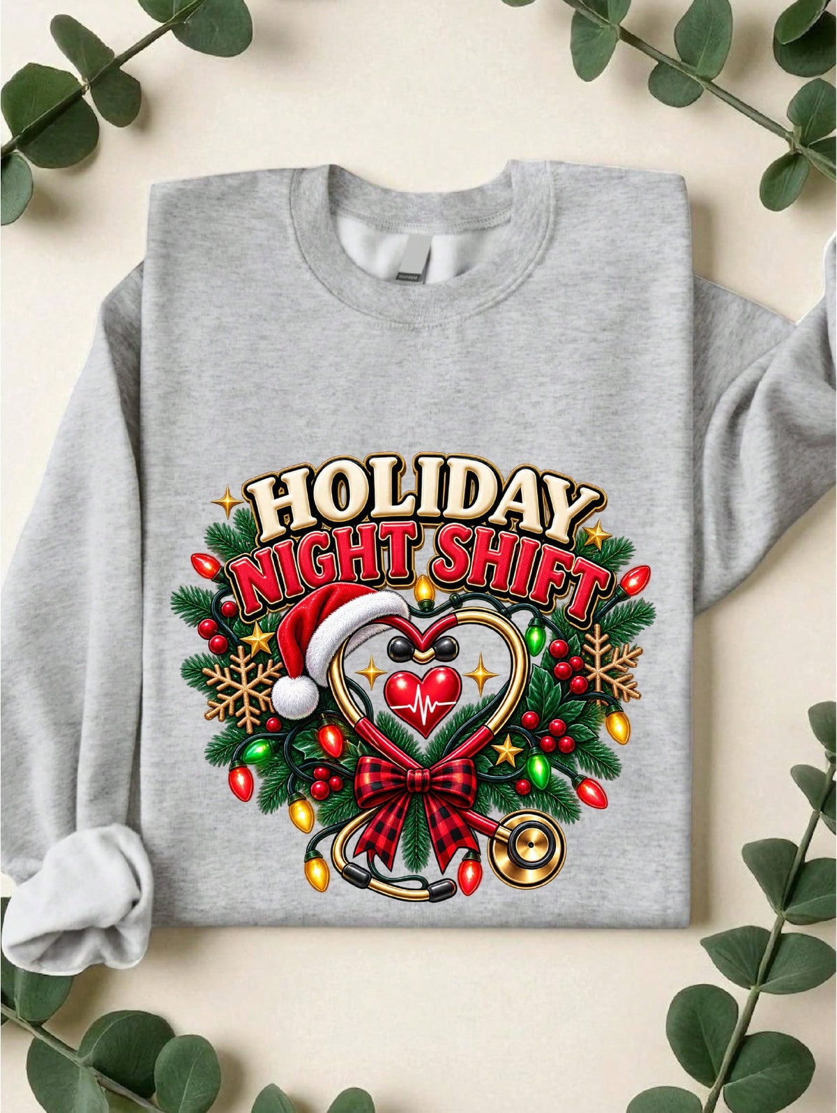 Holiday Night Shift Sweatshirt