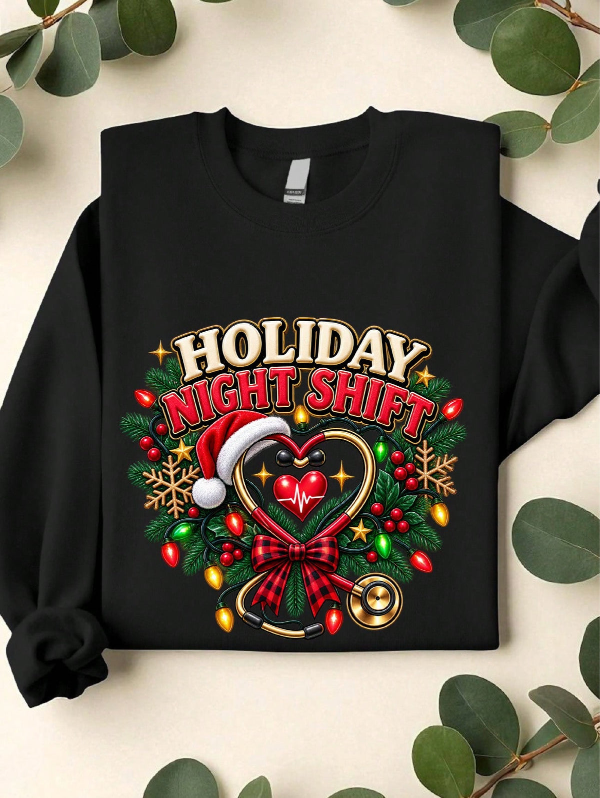 Holiday Night Shift Sweatshirt