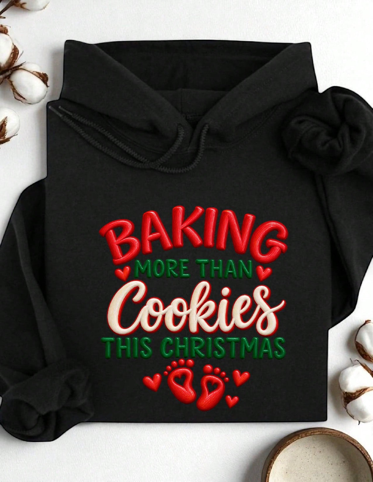Christmas Pregnancy Announcement Hoodie