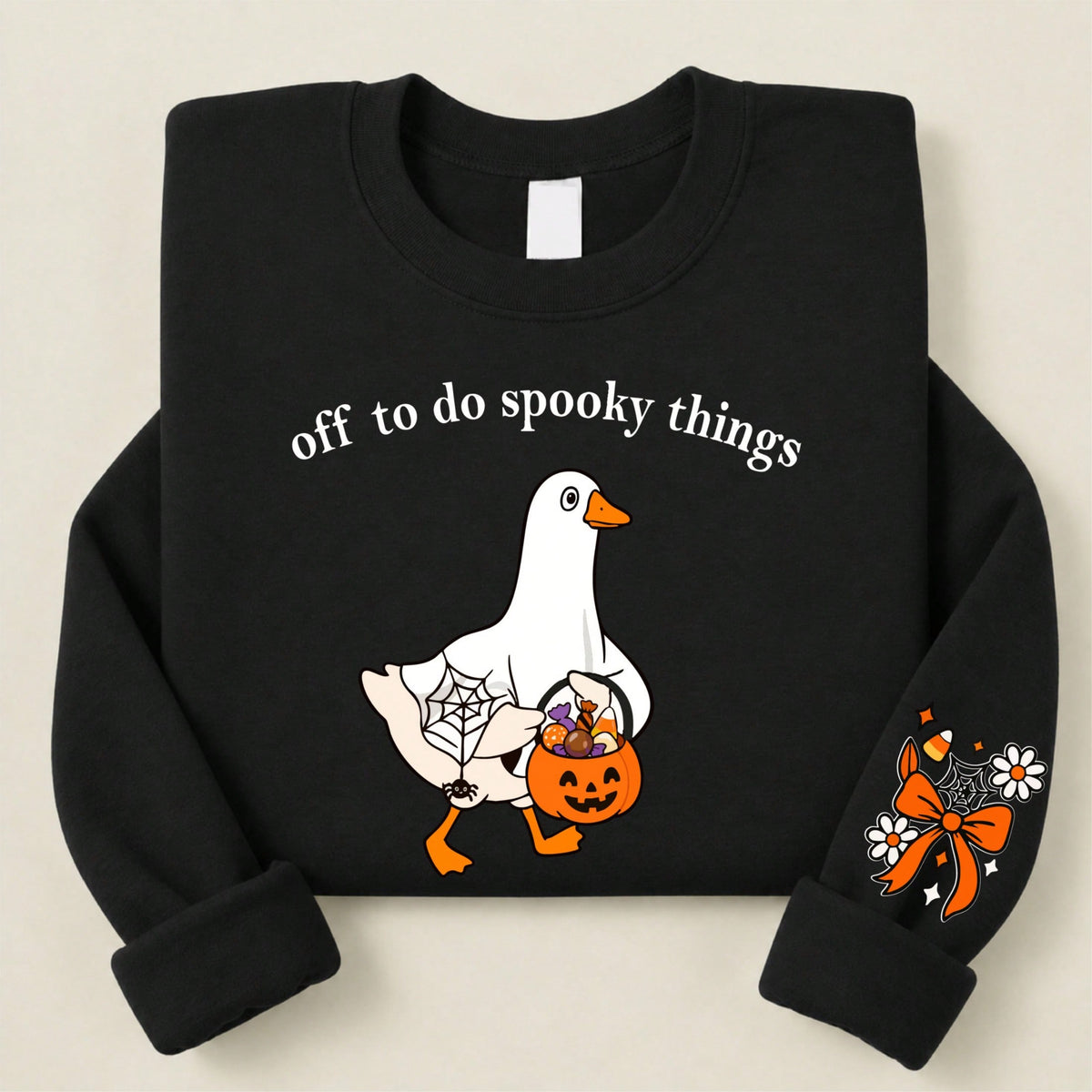 Off To Do Spooky Things Sweatshirt