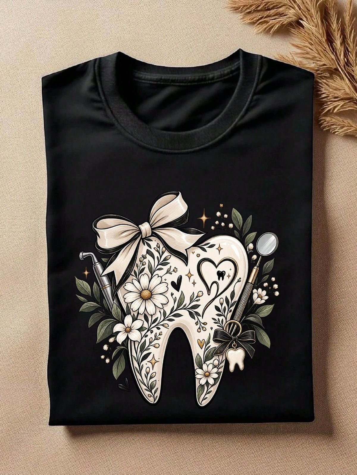 Floral Tooth T-Shirt