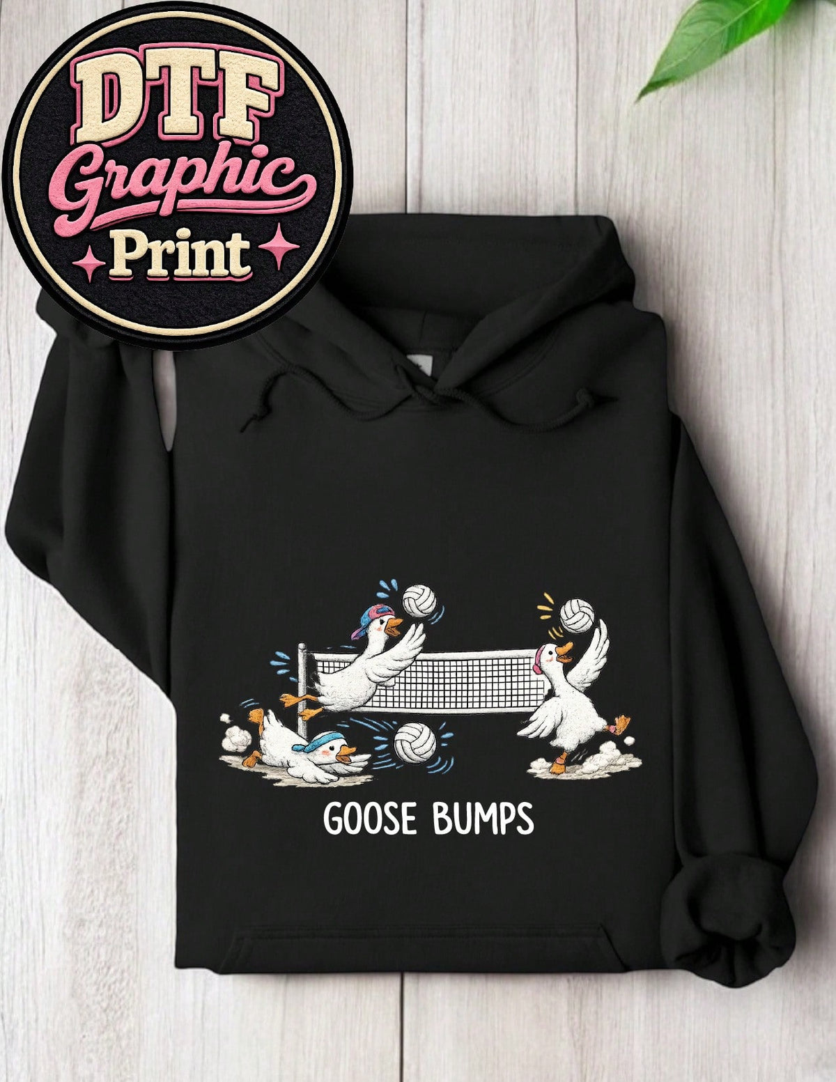 Volleyball Goose Hoodie