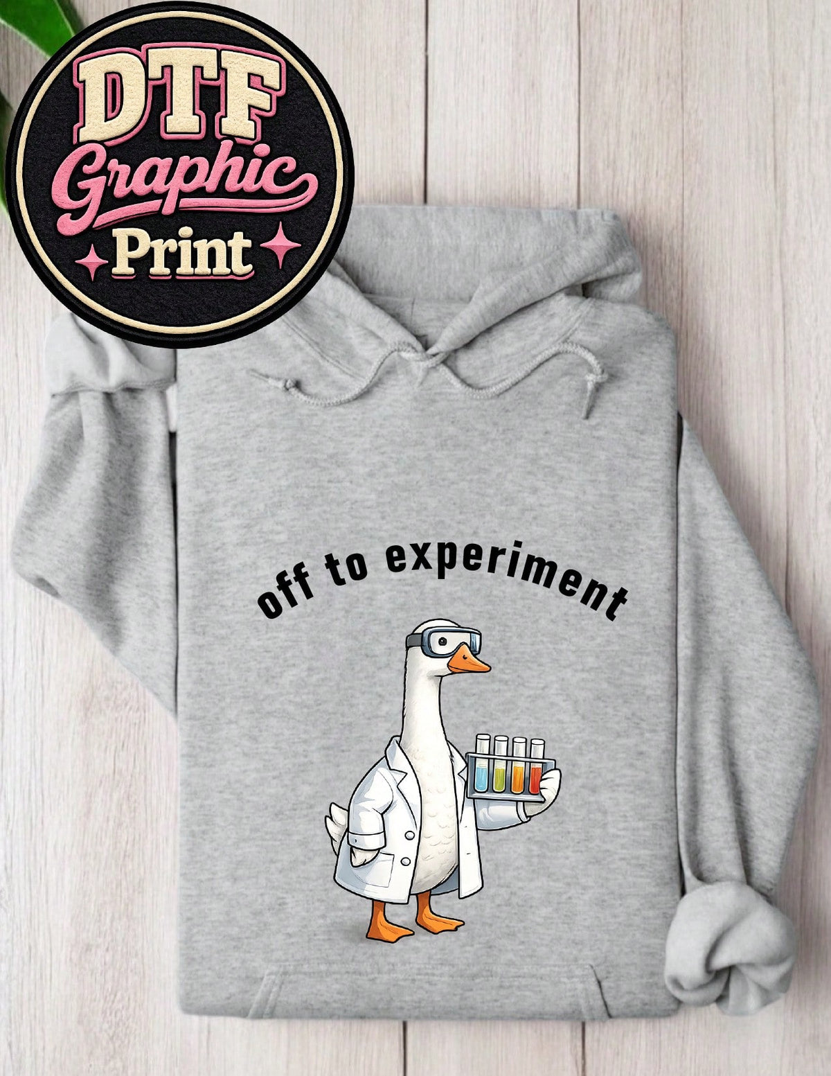 Off To Experiment Hoodie