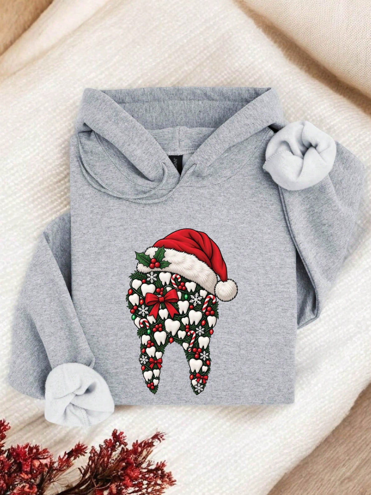 Santa Tooth Hoodie