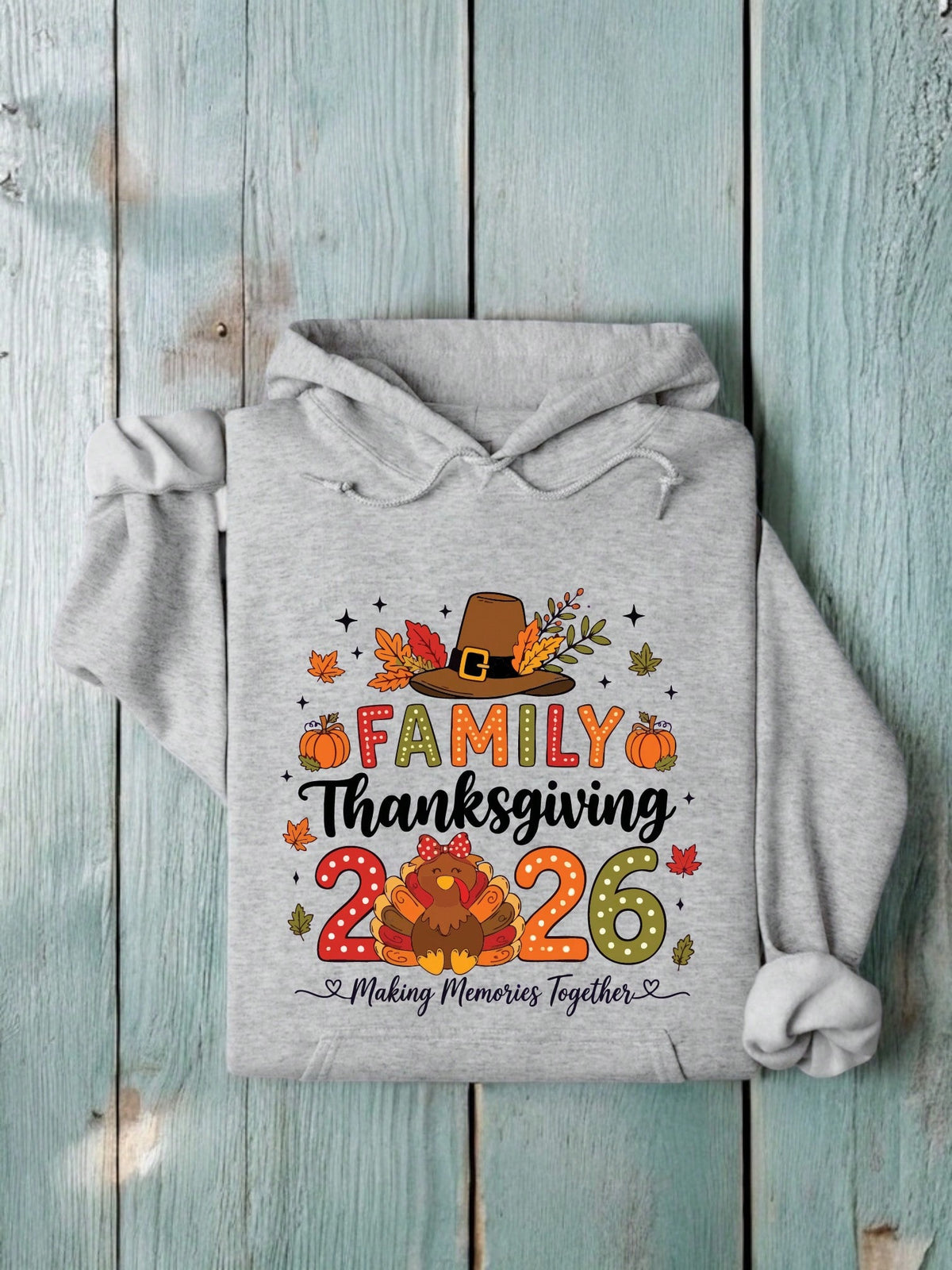Family Thanksgiving 2026 Unisex Hoodie