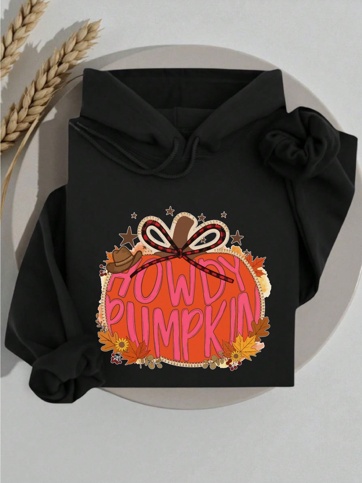 Retro Howdy Pumpkin Hoodie