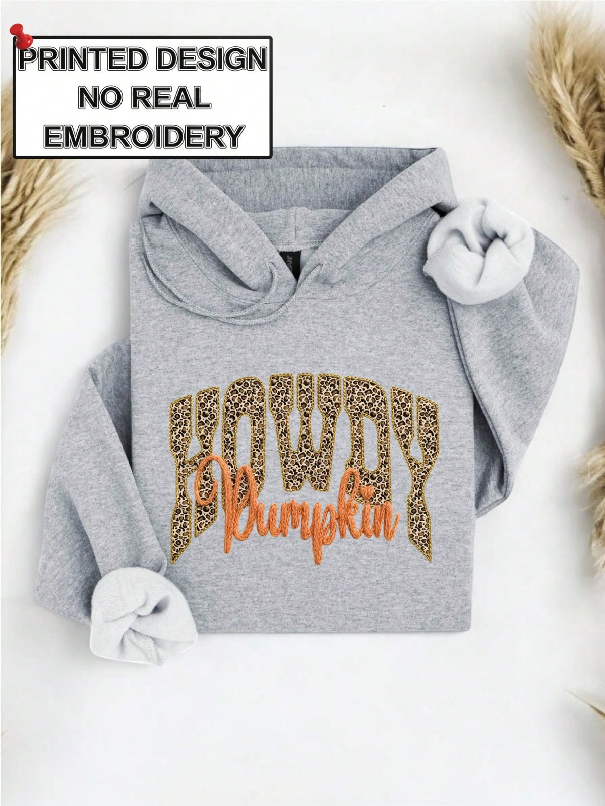 Howdy Pumpkin (DTF Graphic Print) Hoodie