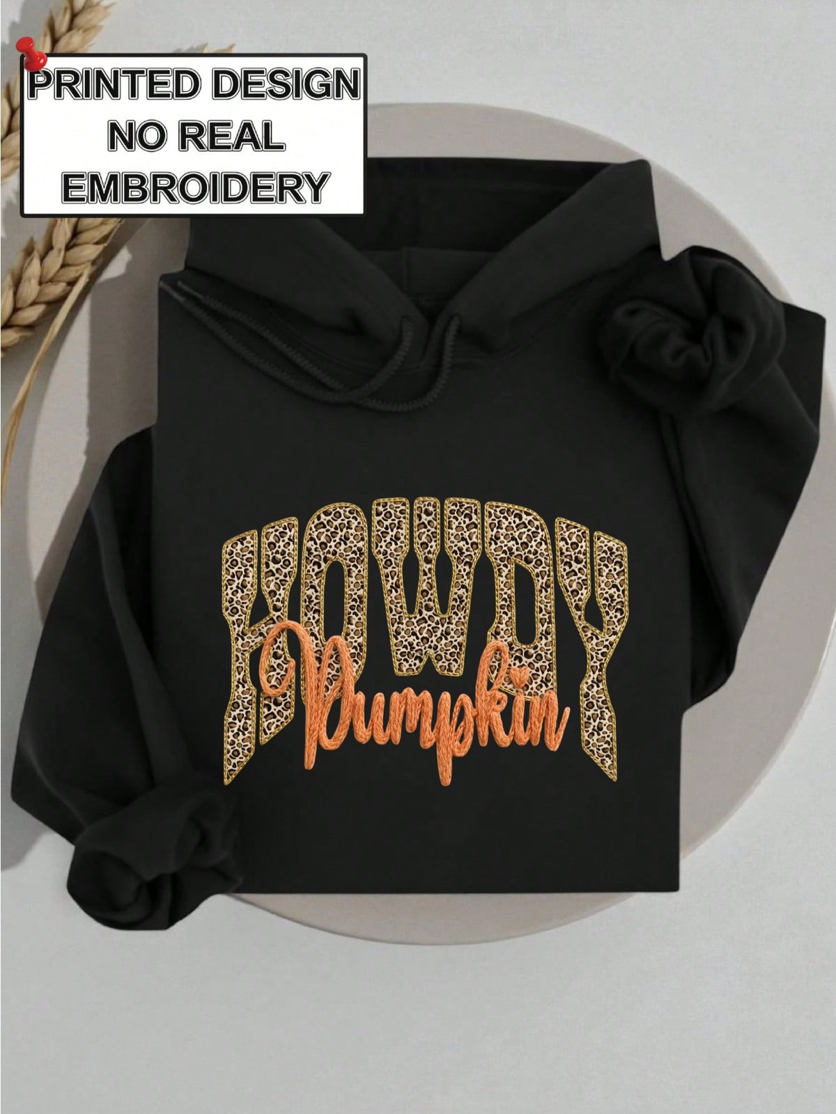 Howdy Pumpkin (DTF Graphic Print) Hoodie