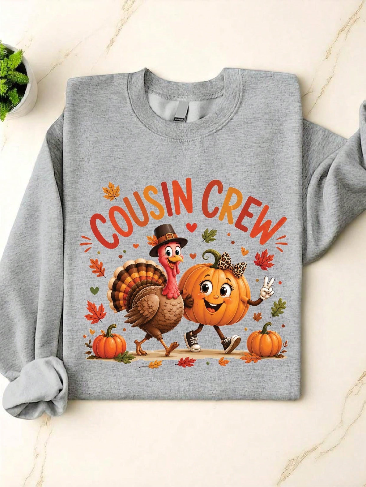 Thanksgiving Cousin Crew Sweatshirt