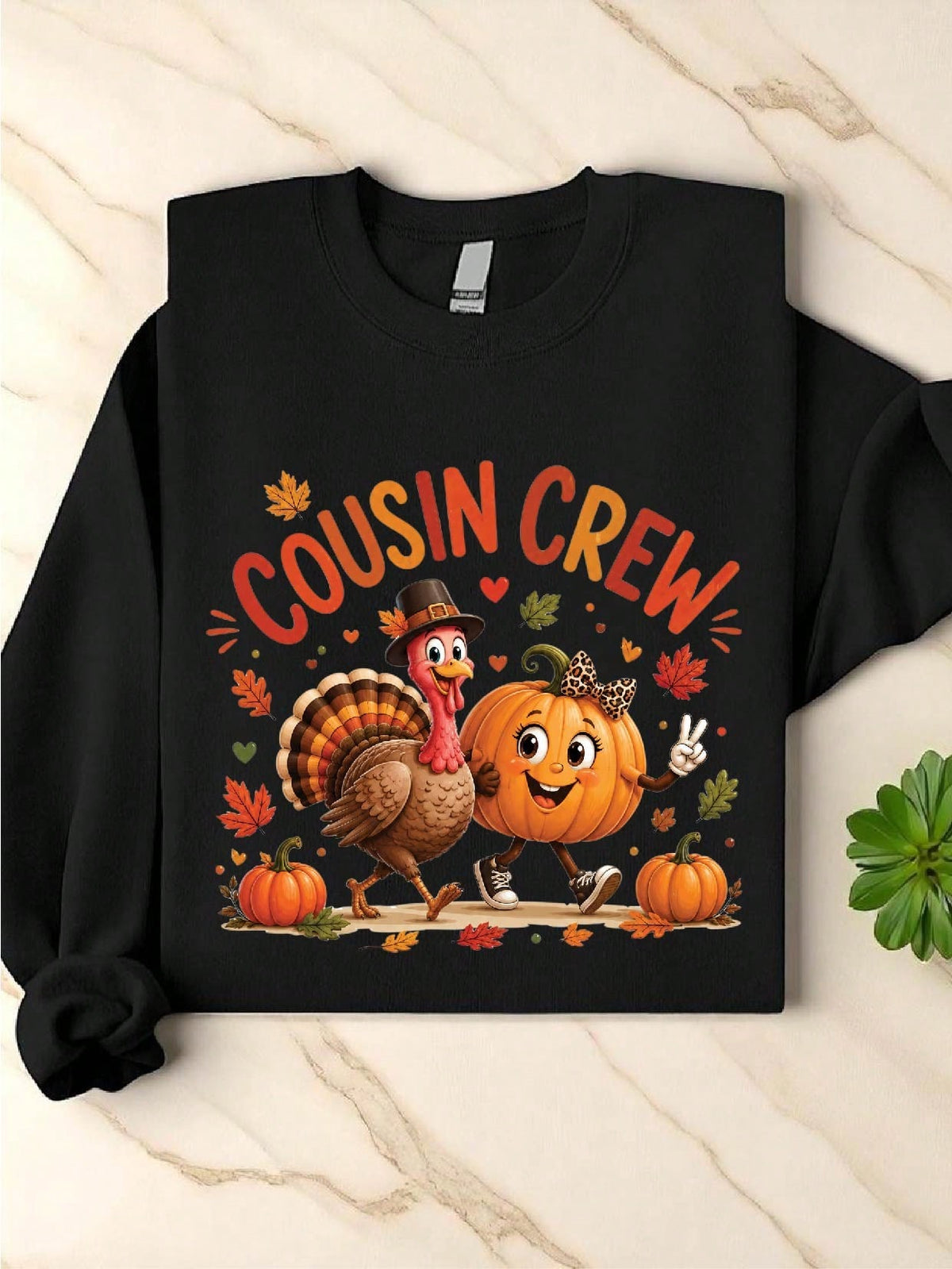 Thanksgiving Cousin Crew Sweatshirt