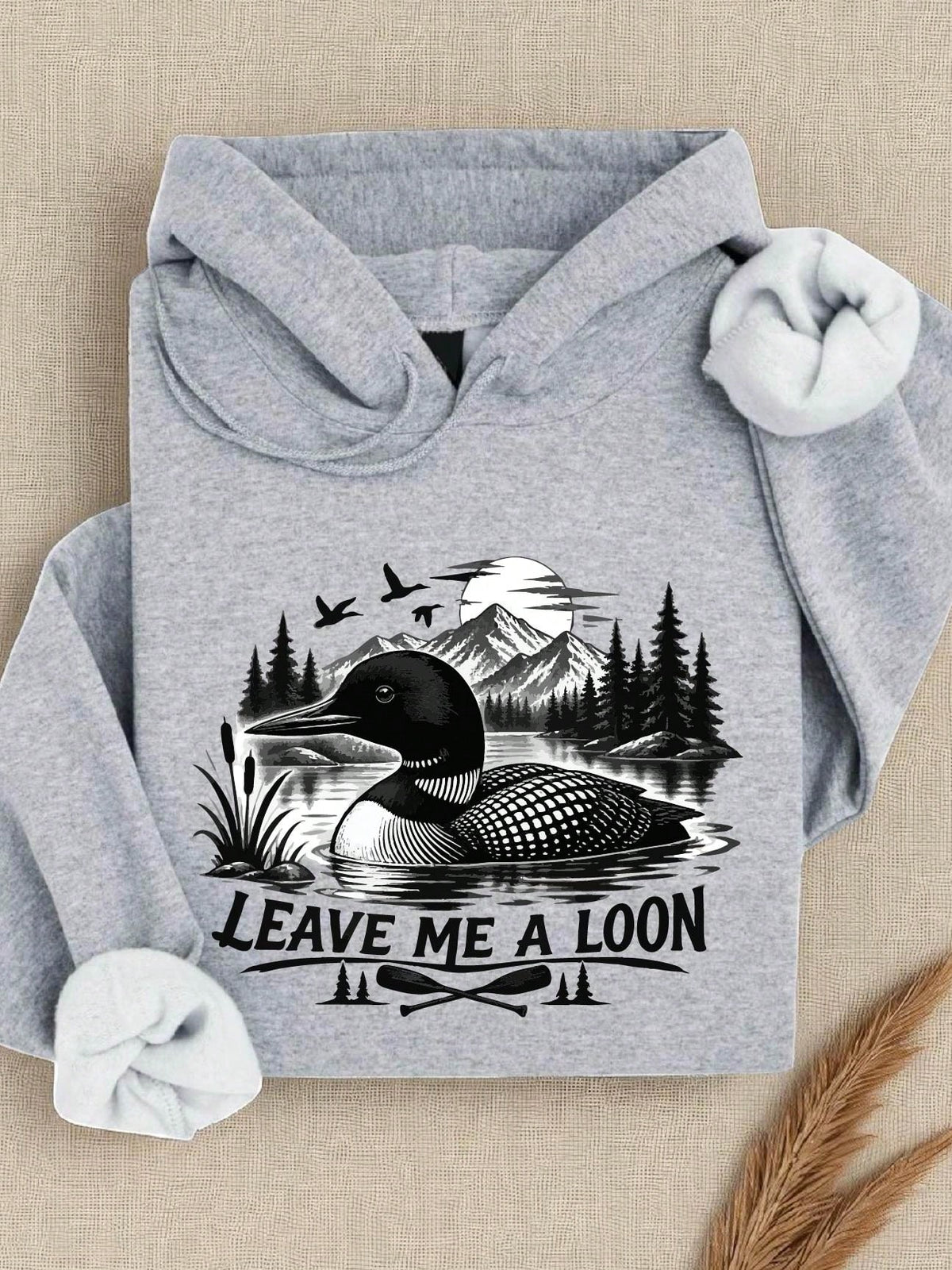 Leave Me A Loon Hoodie