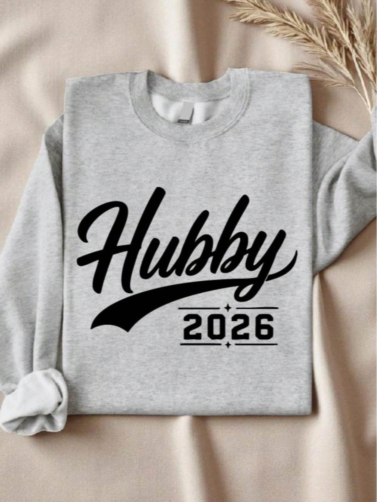 1 PC Wifey Hubby 2026 Sweatshirt