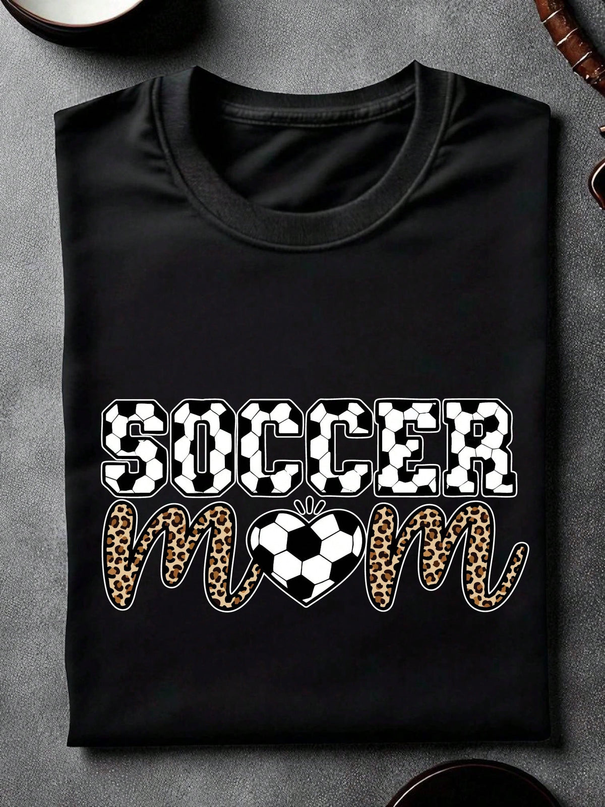 Leopard Soccer Mom Unisex T-Shirt