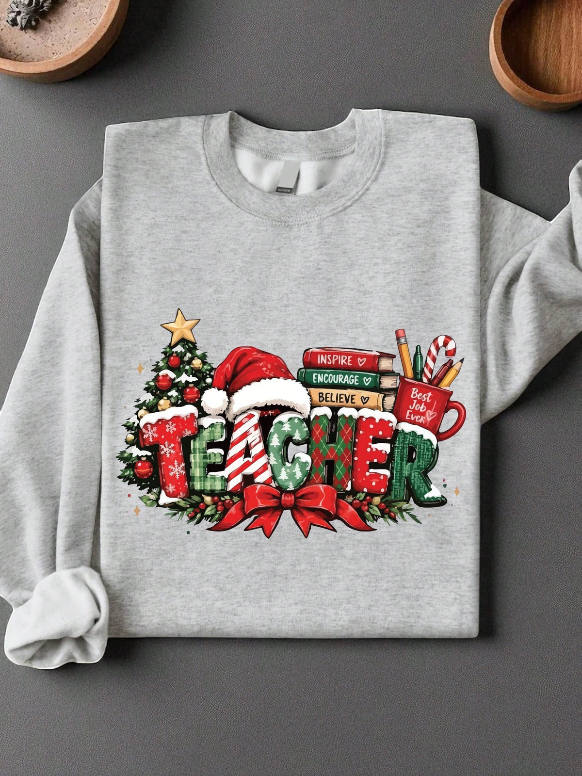 Christmas Teacher Unisex Sweatshirt