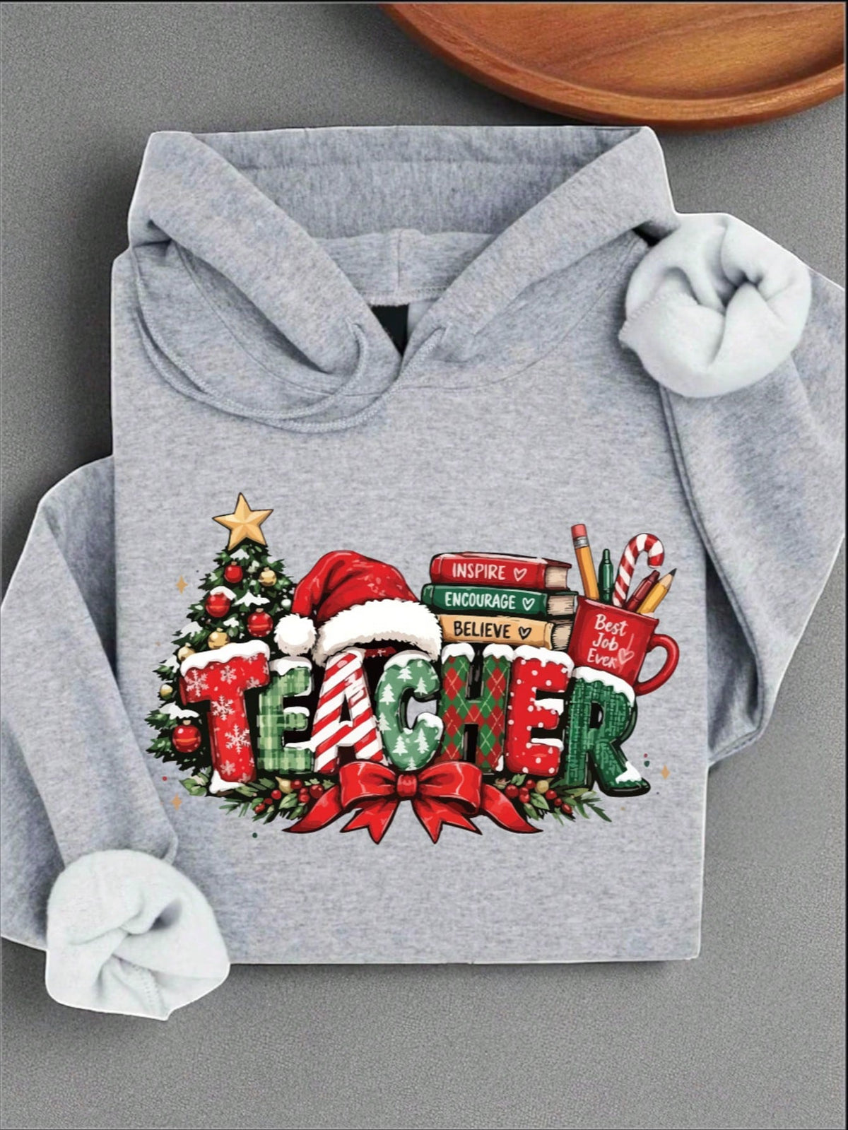 Christmas Teacher Unisex Hoodie