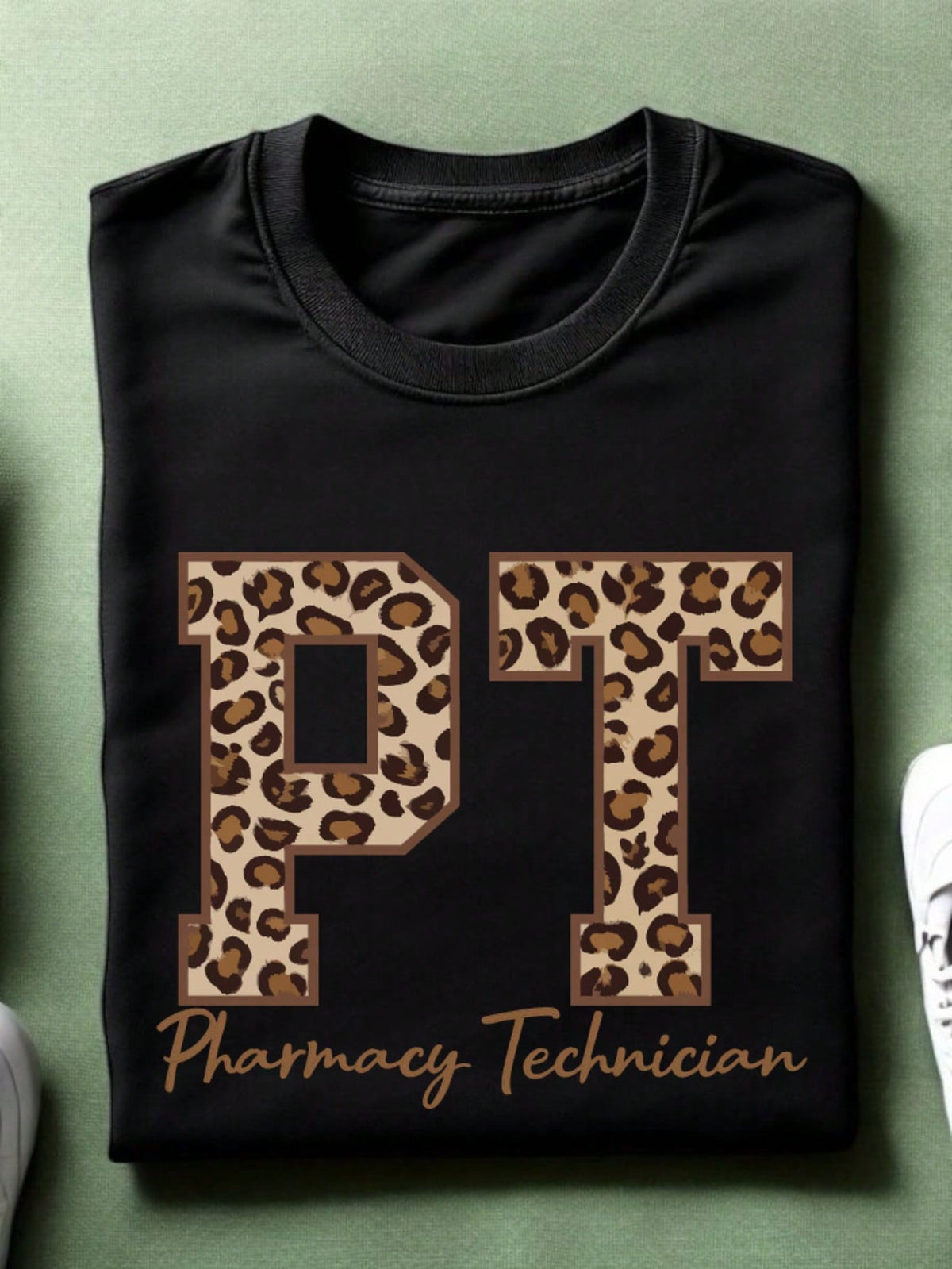 Leopard Pharmacy Technician Unisex T-Shirt