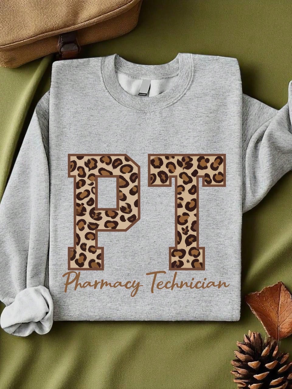 Leopard Pharmacy Technician Unisex Sweatshirt