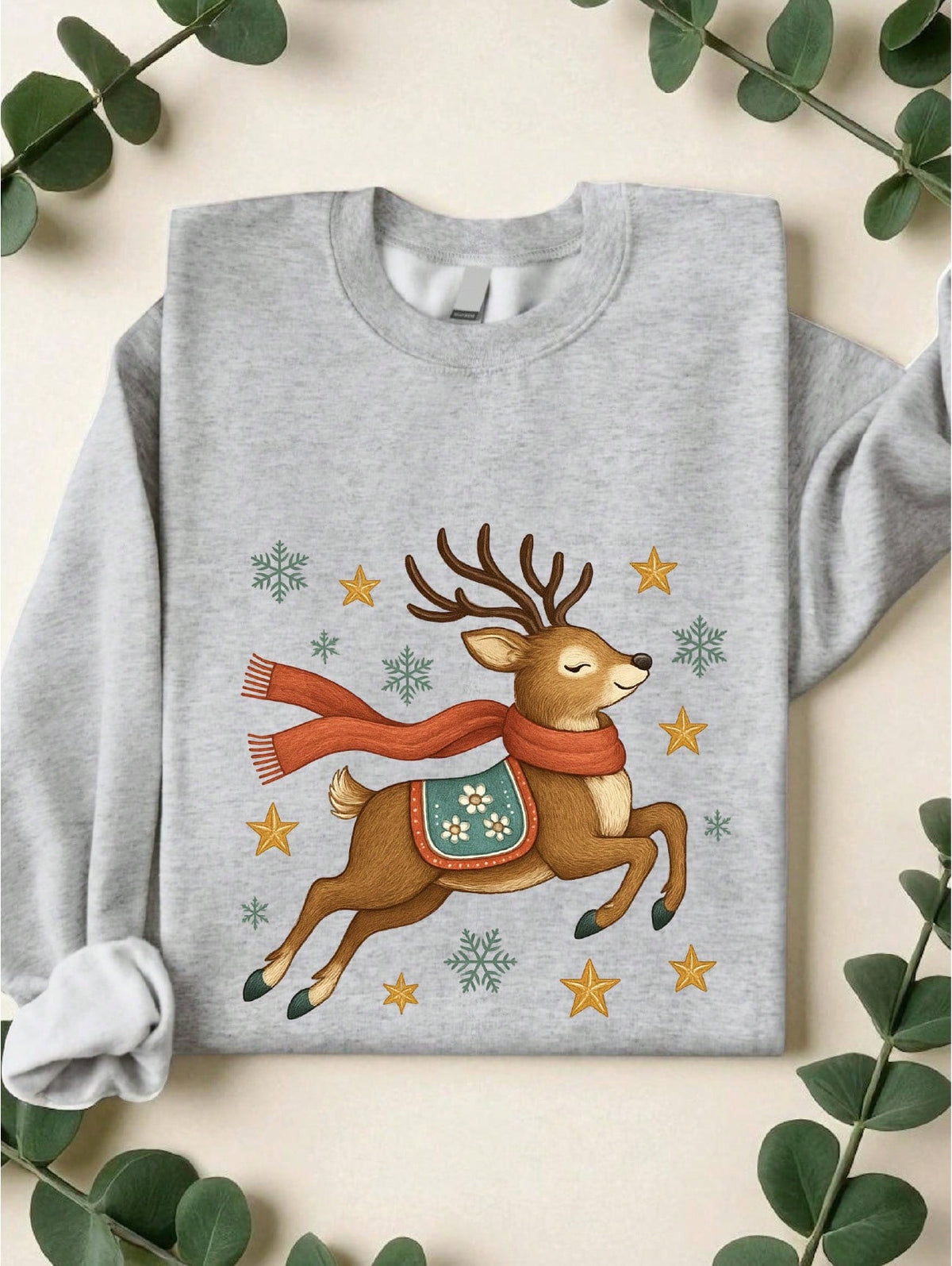 Retro Reindeer Sweatshirt