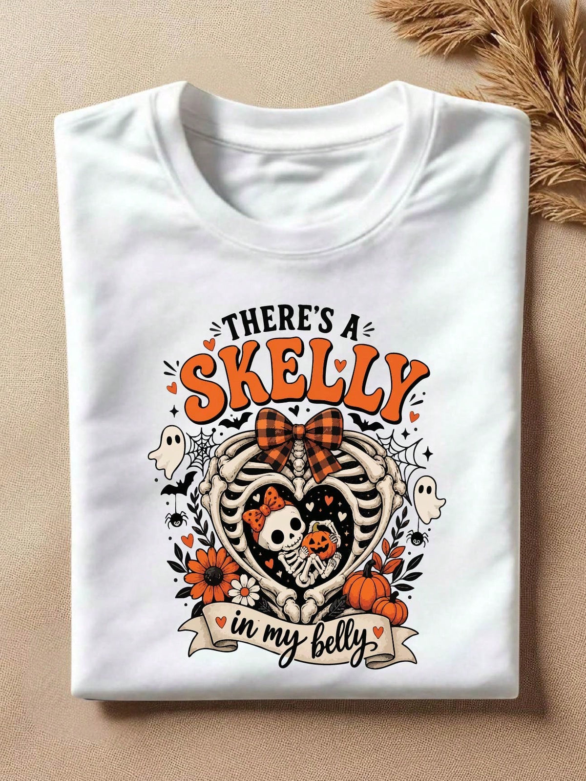 There's A Skelly In My Belly T-Shirt