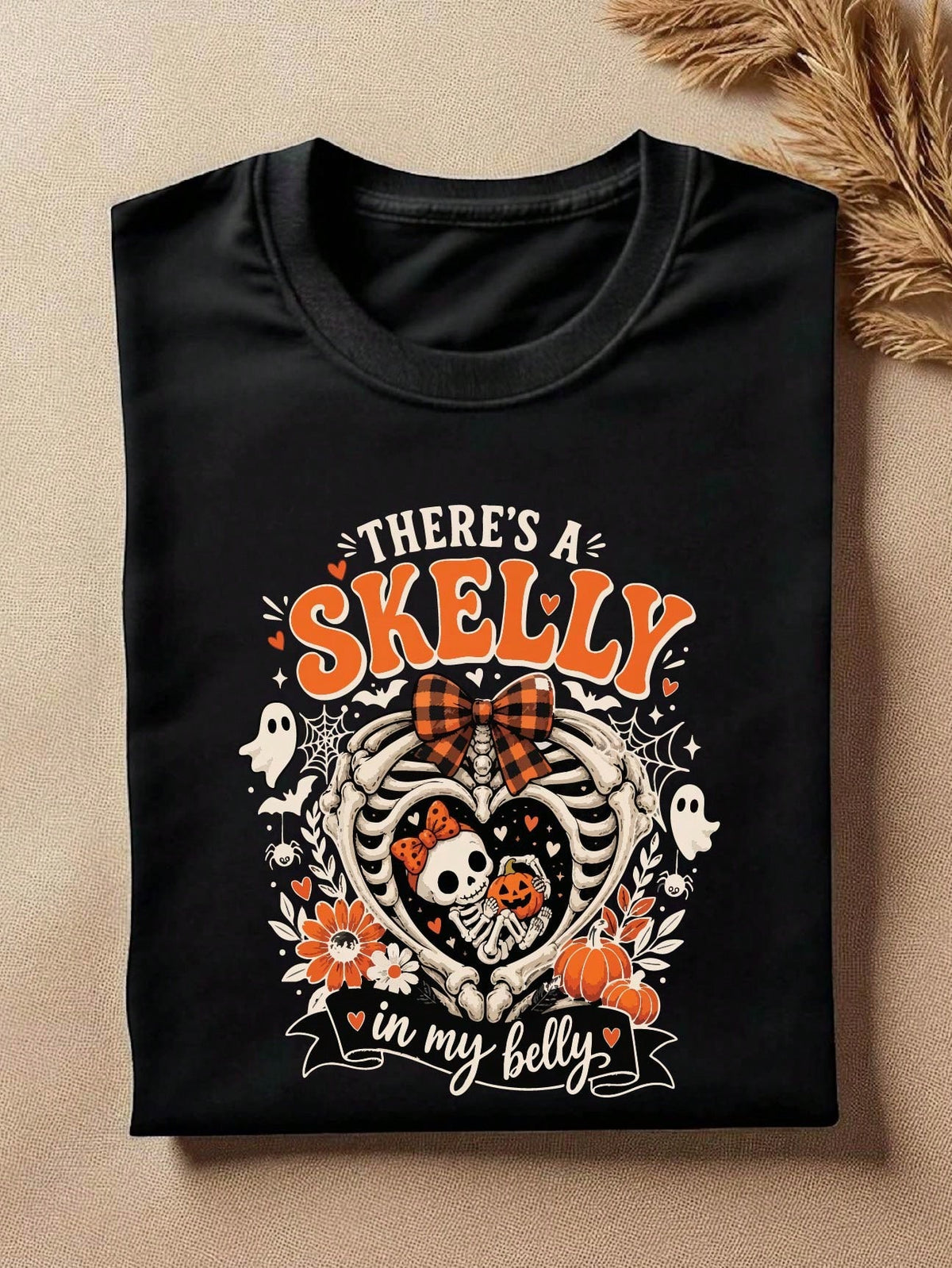 There's A Skelly In My Belly T-Shirt