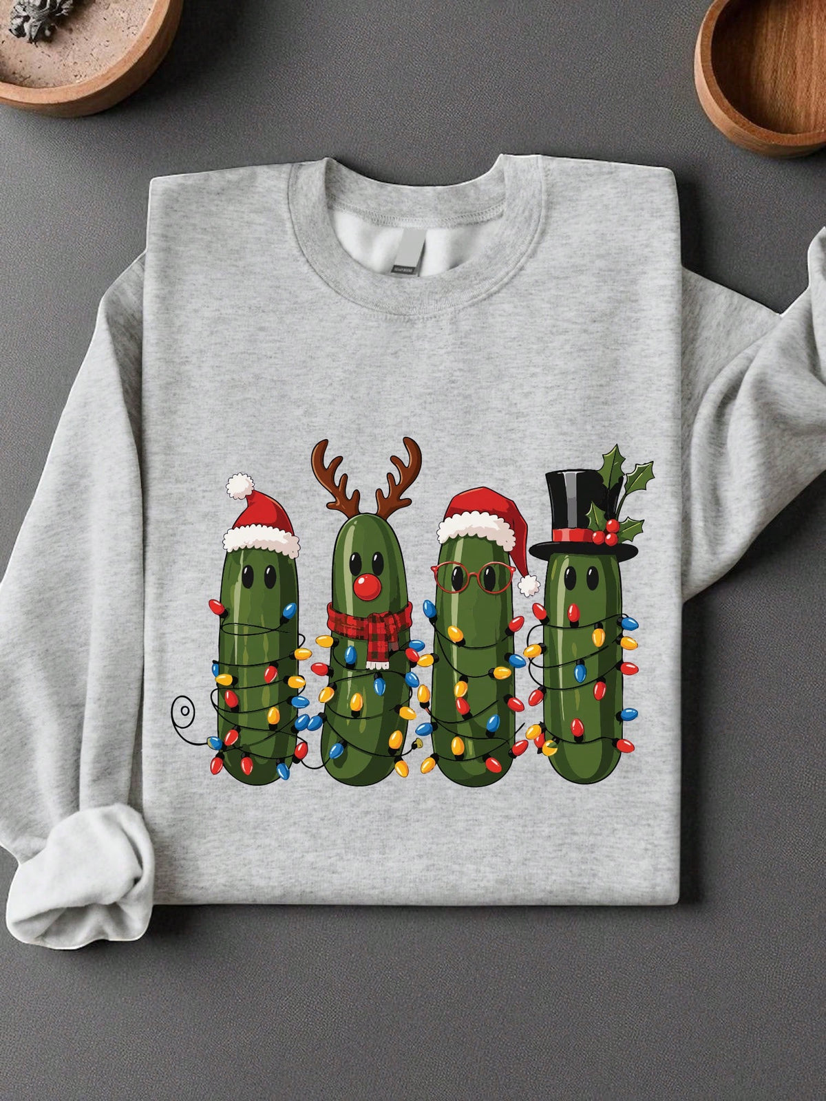 Christmas Pickle Unisex Sweatshirt
