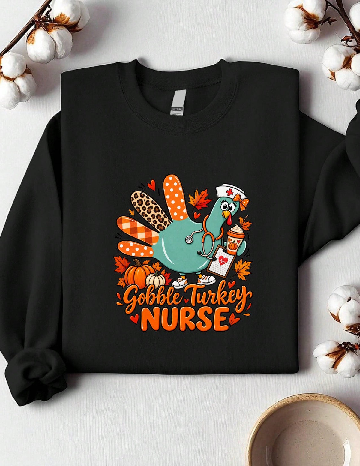 Funny Thanksgiving Nurse Sweatshirt