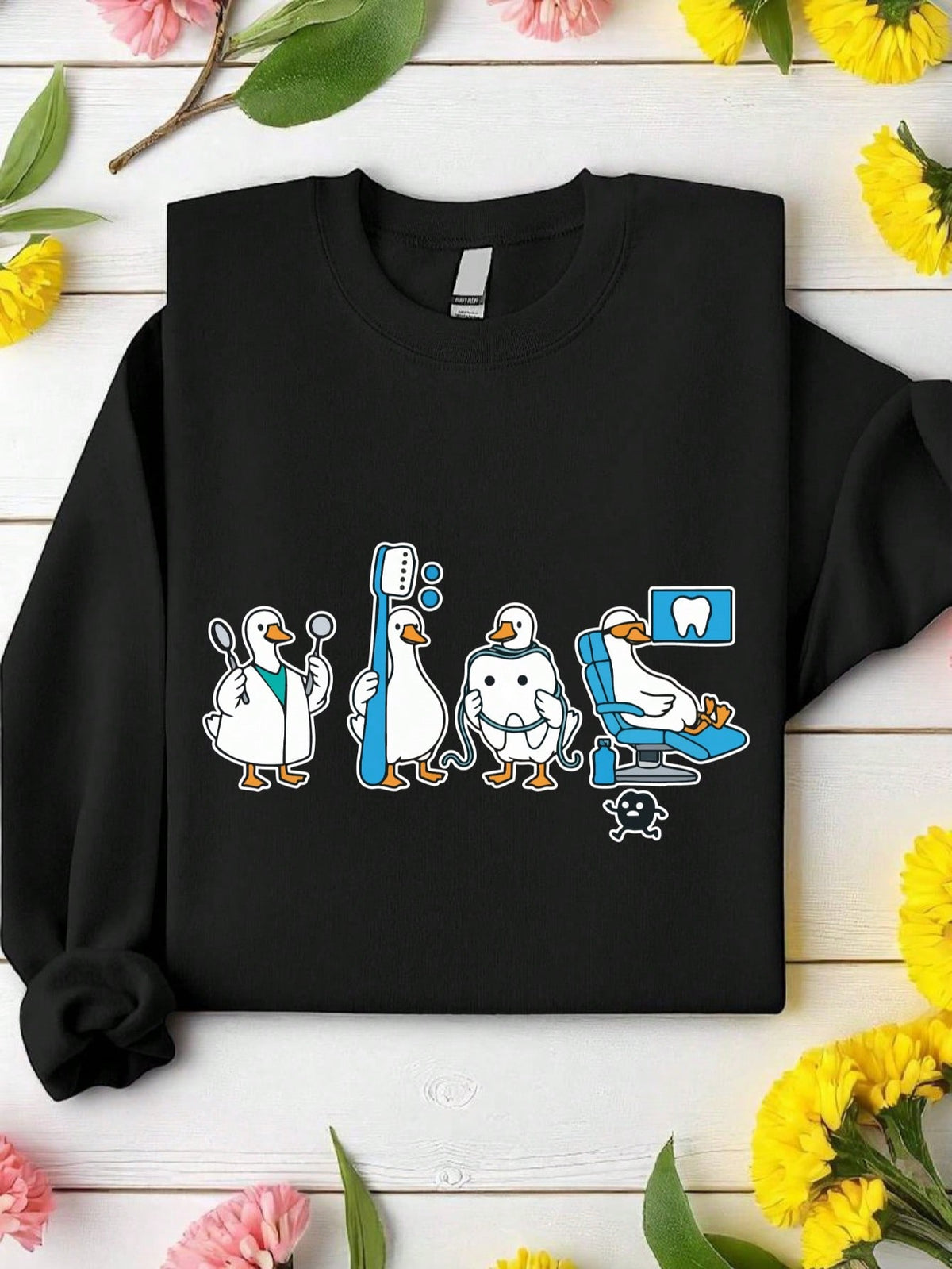 Funny Dental Goose Sweatshirt