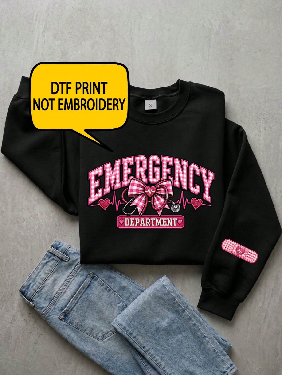 Emergency Department Coquette Sweatshirt
