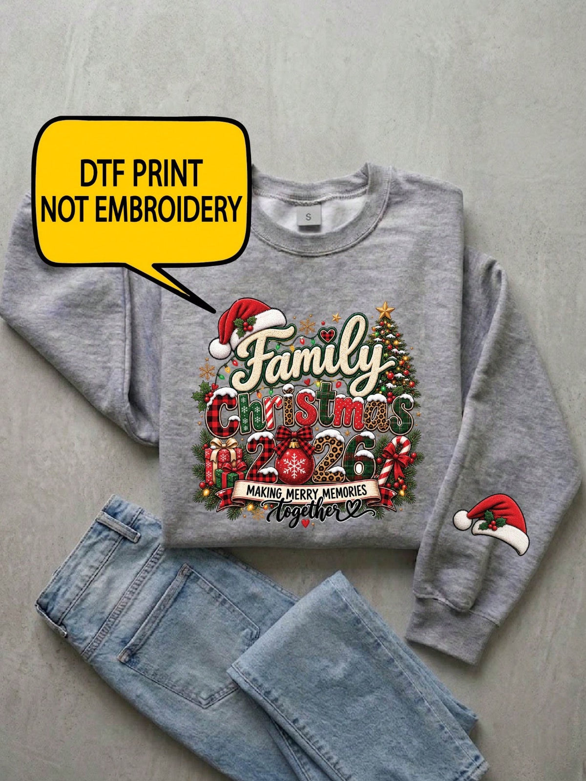 Family Christmas 2026 Sweatshirt