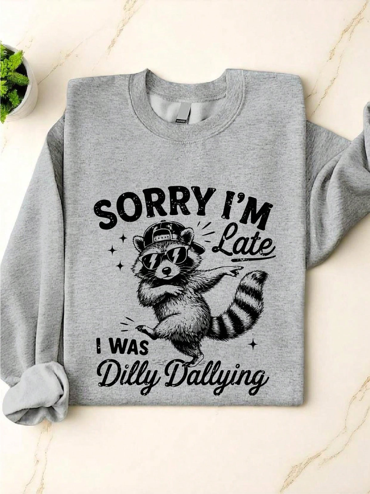 Sorry I'm Late I Was Dilly Dallying Sweatshirt