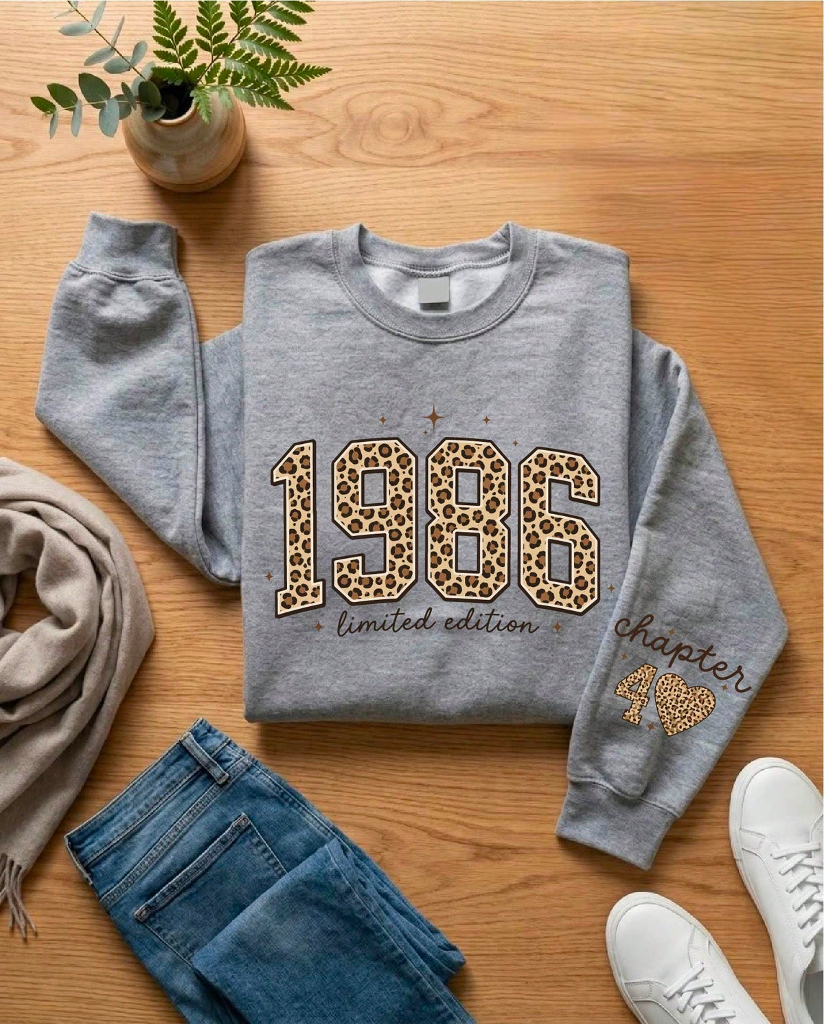 Leopard 1986 Sweatshirt