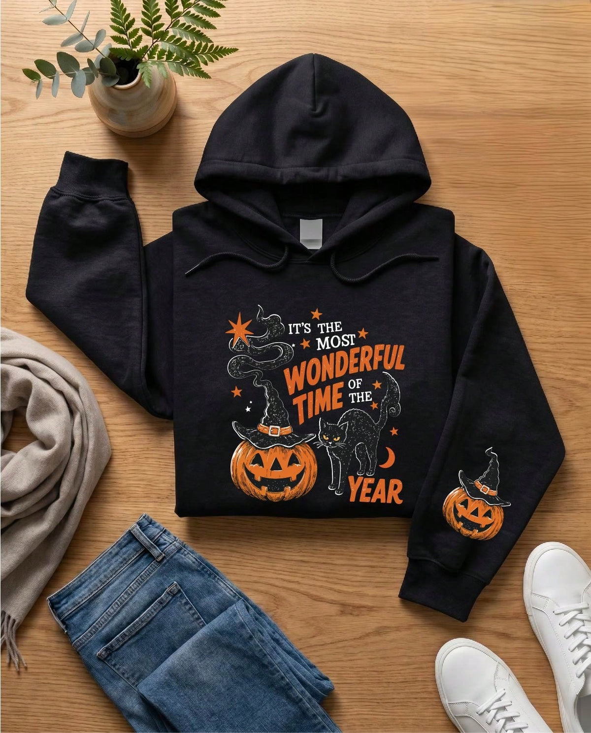Vintage Halloween Hodie Hoodie