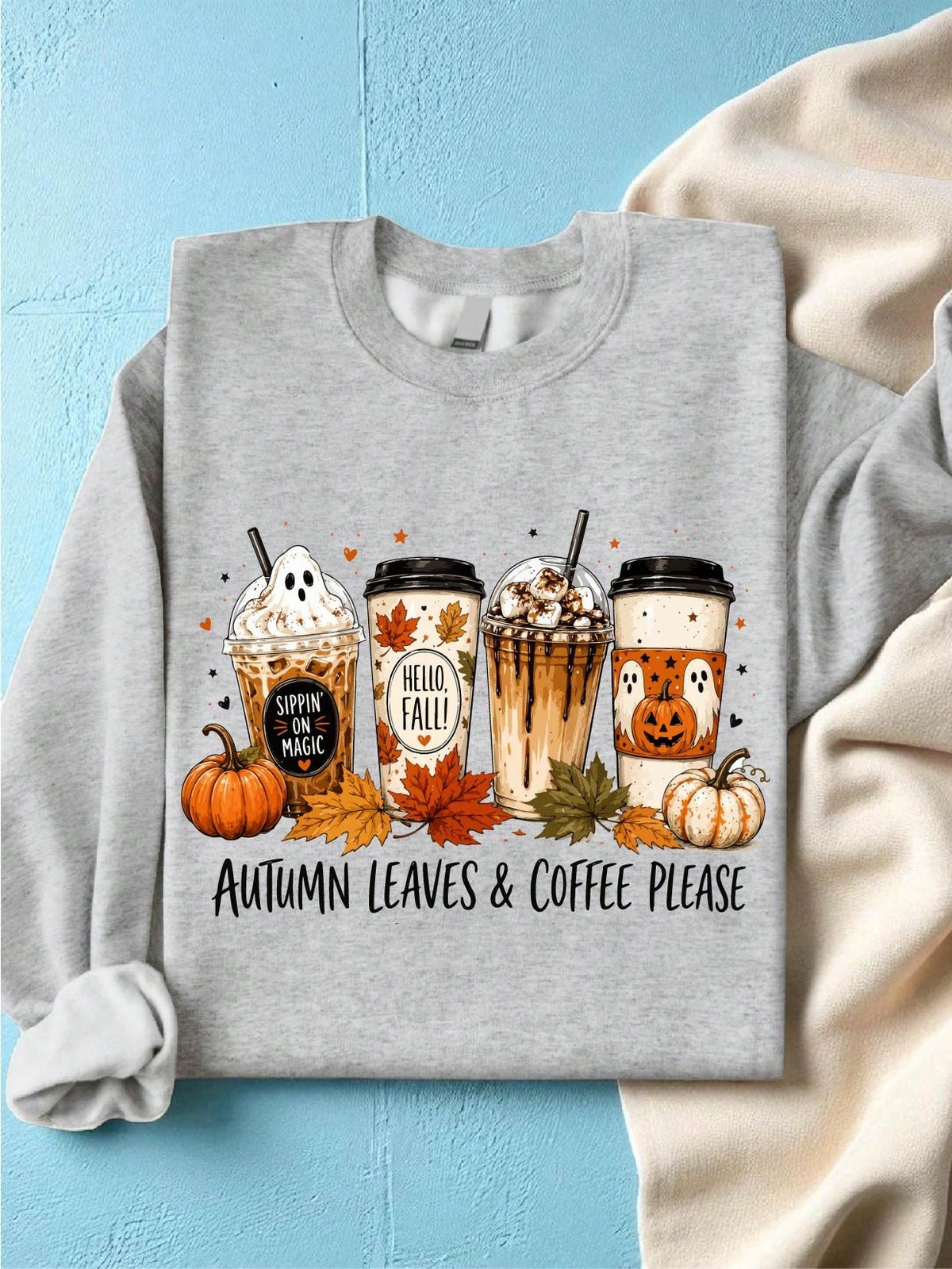 Halloween Coffee Sweatshirt