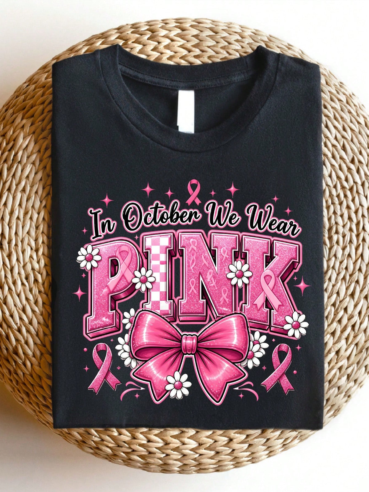 In October We Wear Pink T-Shirt